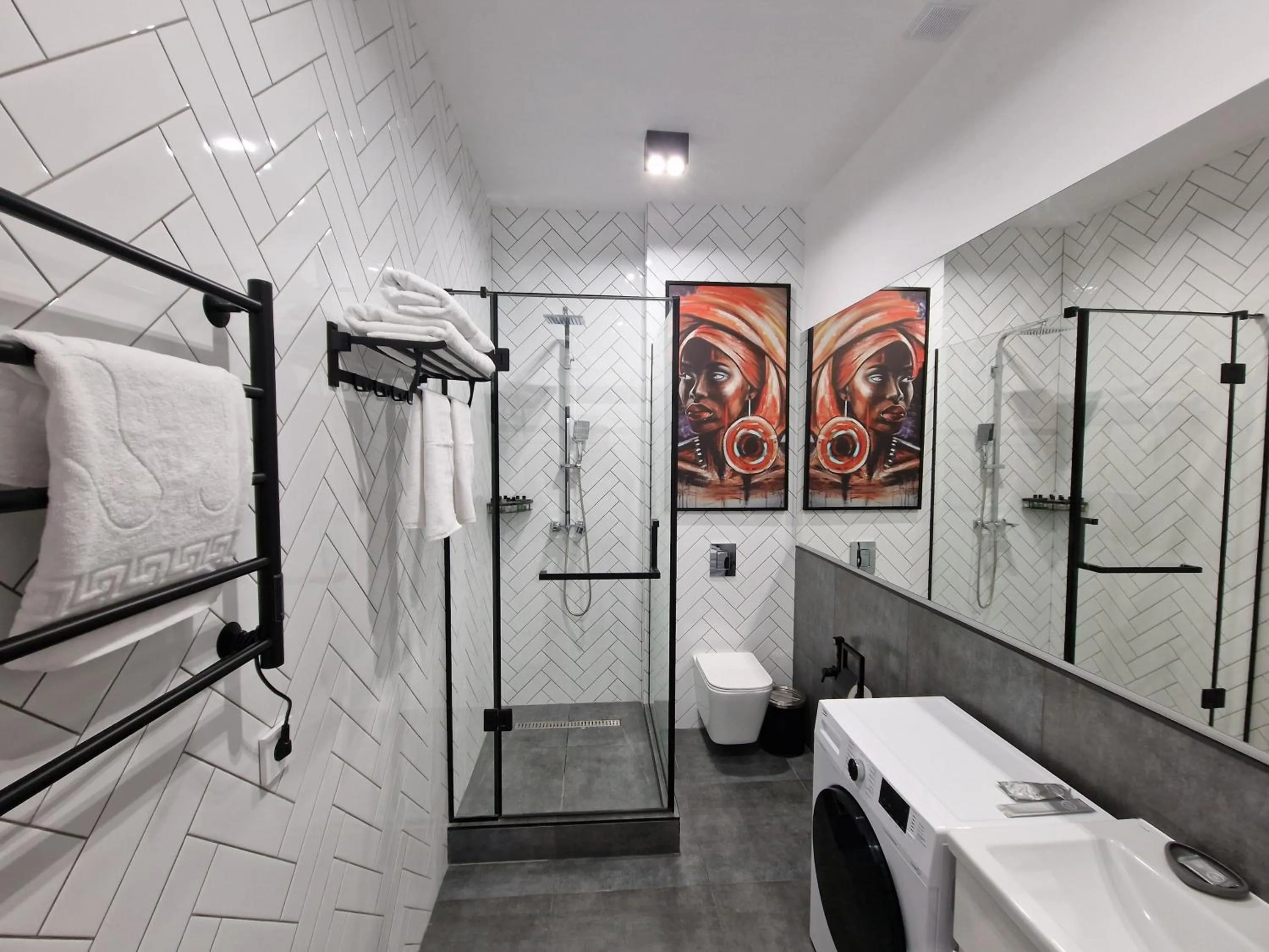 Shower in Apart Hotel LOFT