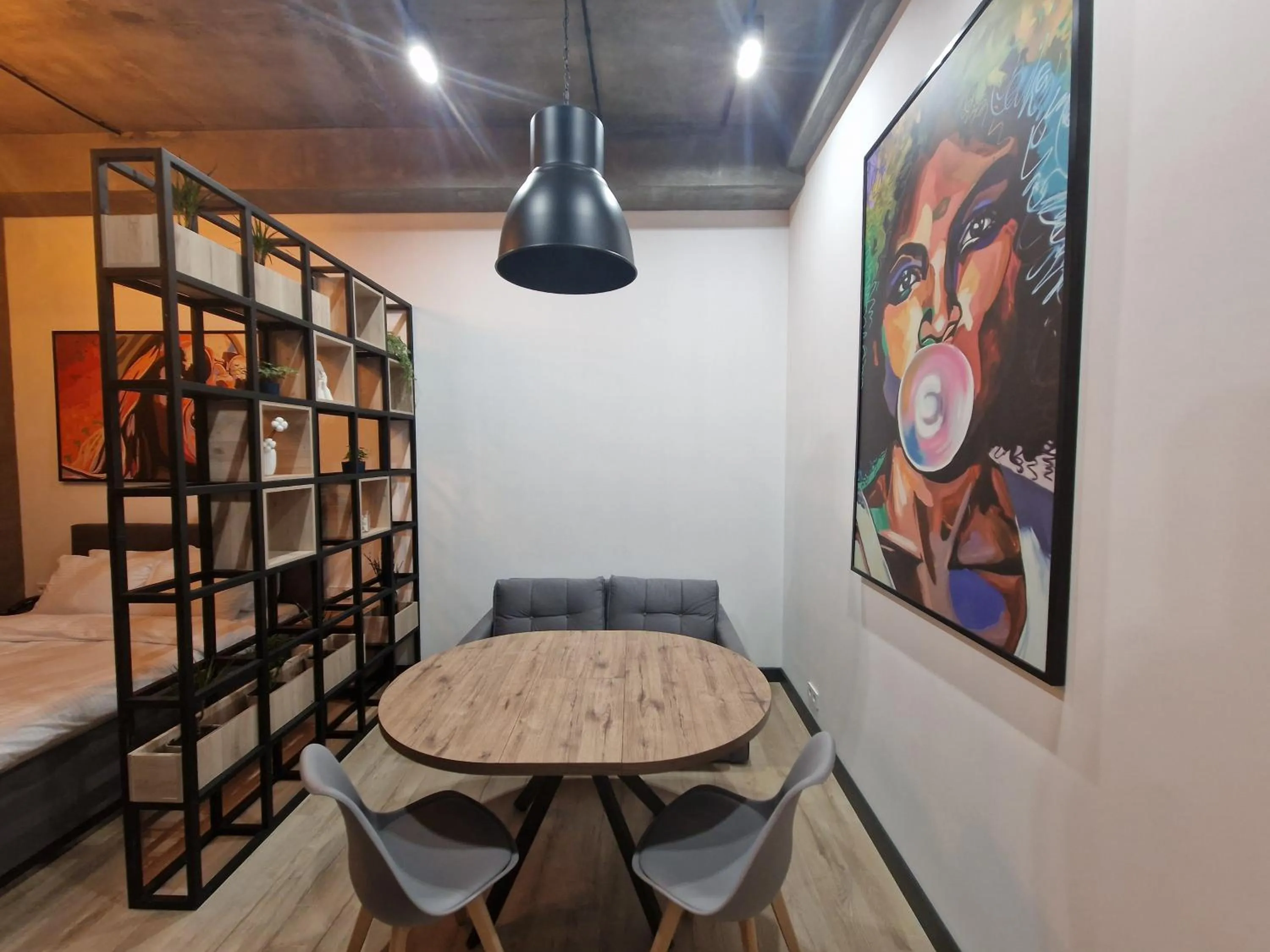 Bed in Apart Hotel LOFT