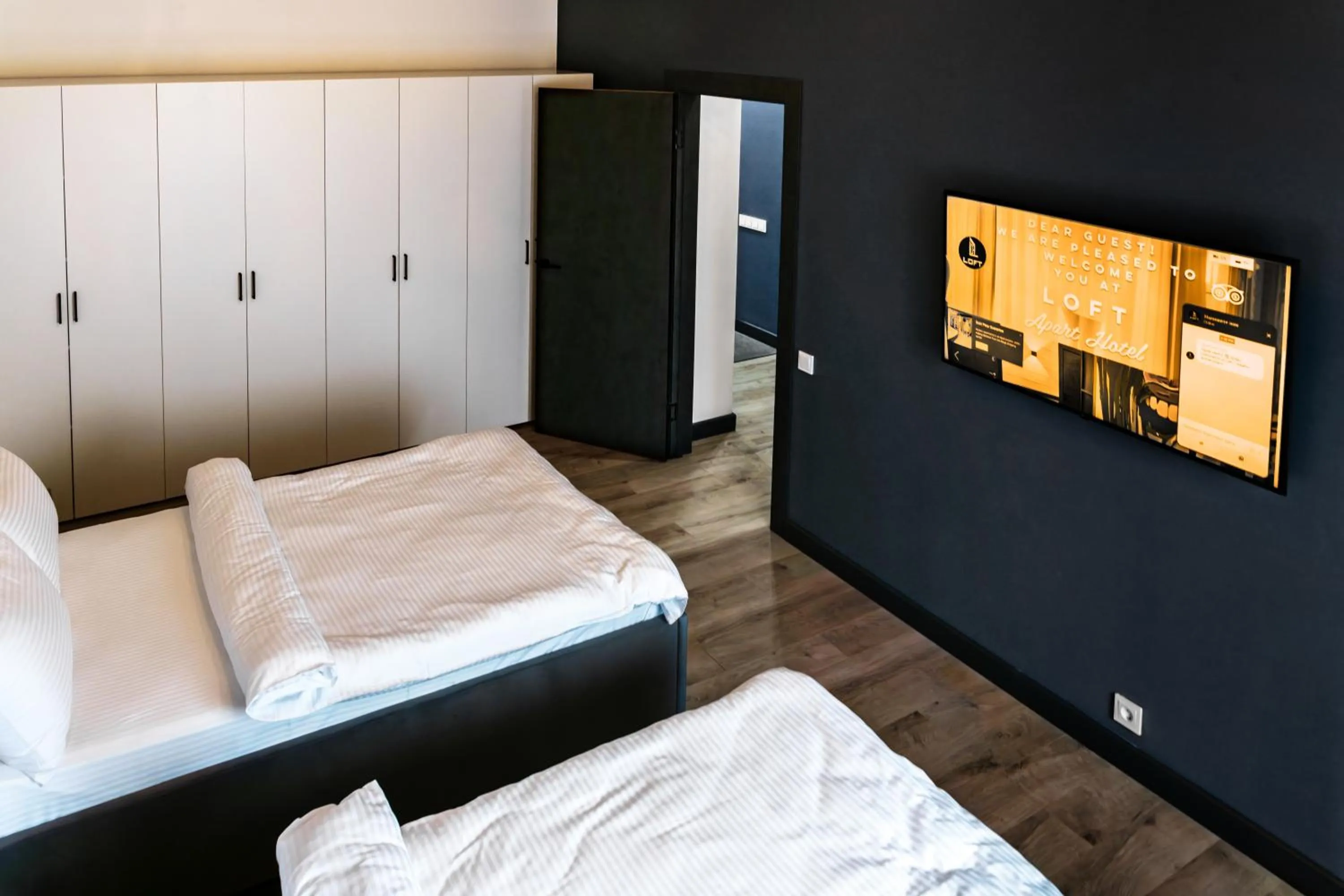 Bed in Apart Hotel LOFT