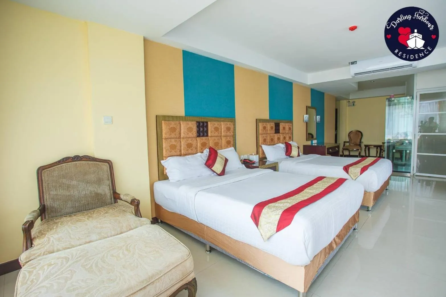 Bed in Darling Harbour Residence - South Pattaya