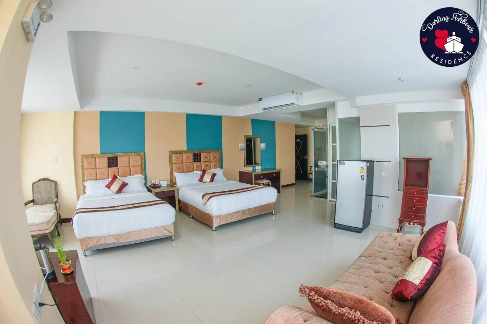 Bed in Darling Harbour Residence - South Pattaya