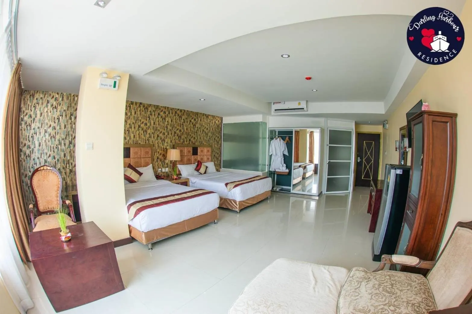 Bed in Darling Harbour Residence - South Pattaya