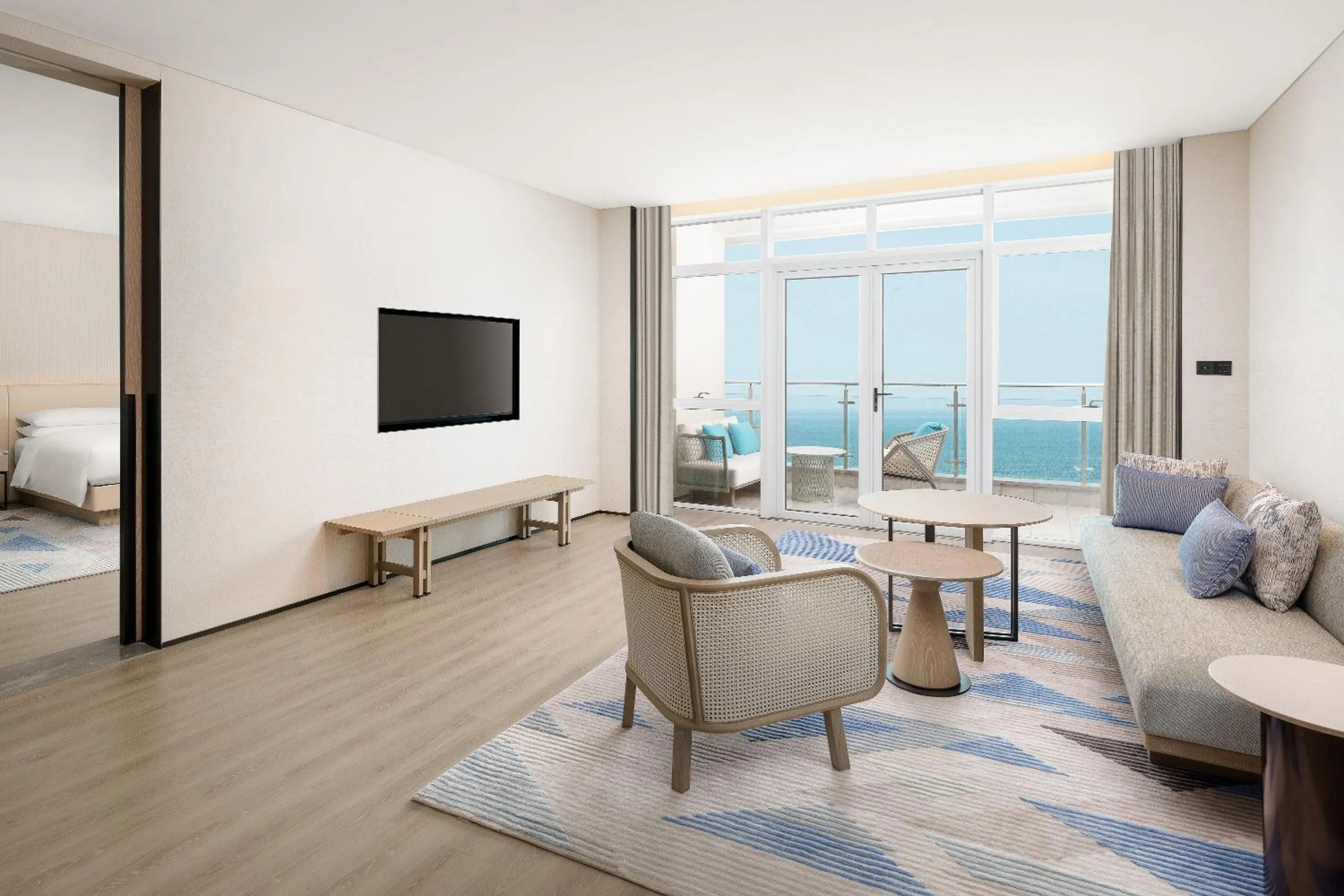 TV and multimedia in Sheraton Beihai Resort