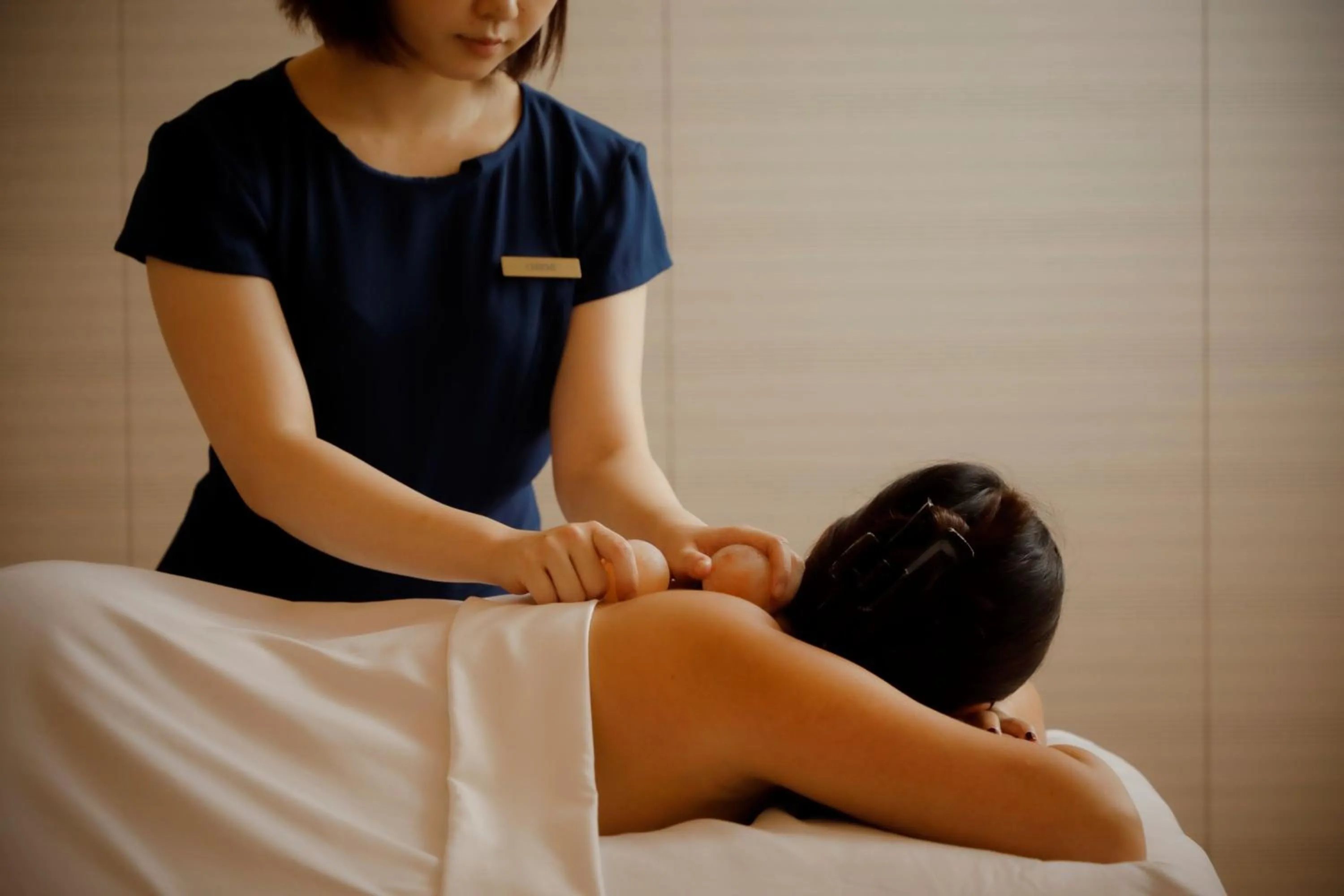 Spa and wellness centre/facilities in The Ritz-Carlton Fukuoka