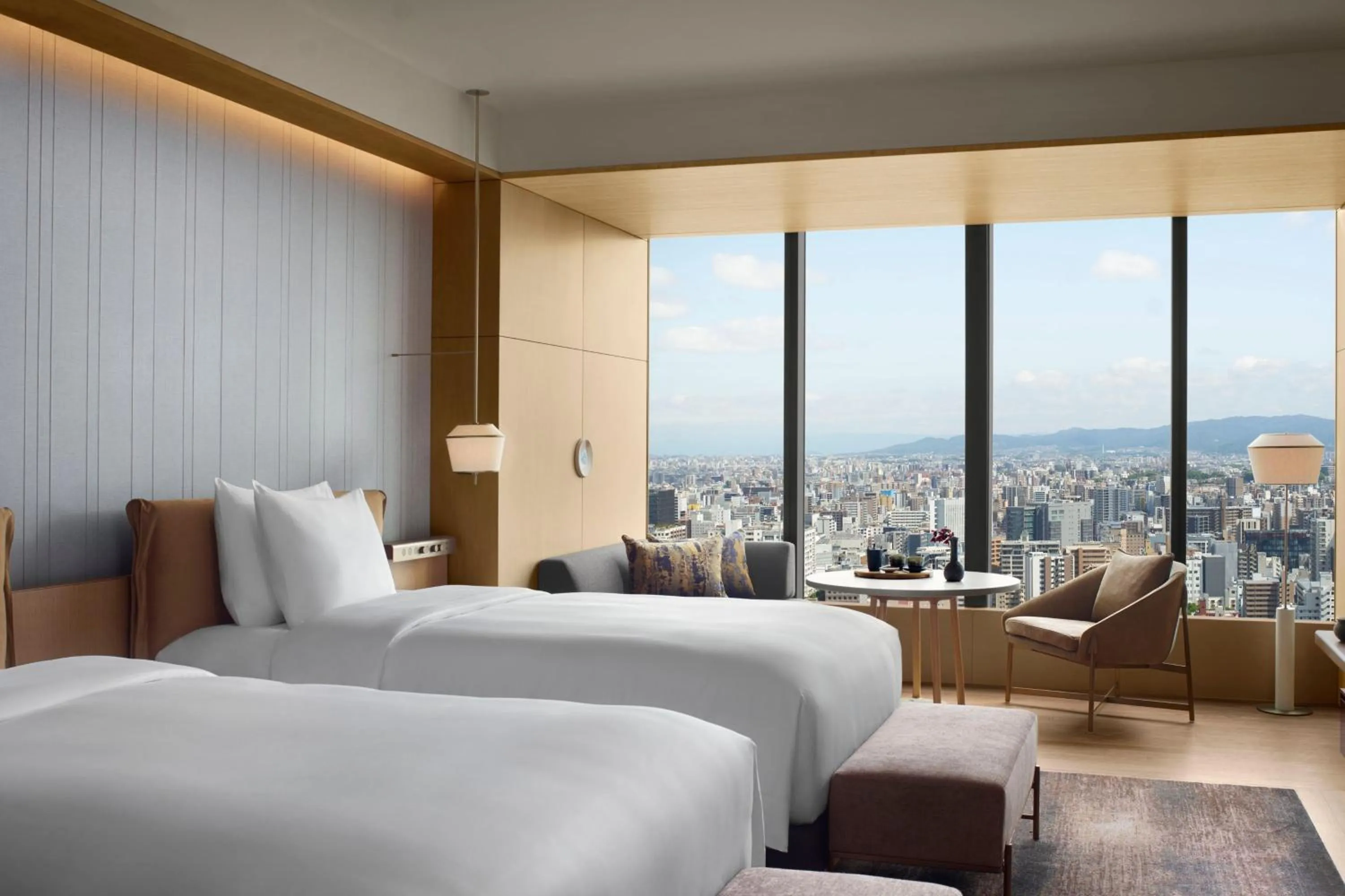 Photo of the whole room, Bed in The Ritz-Carlton Fukuoka