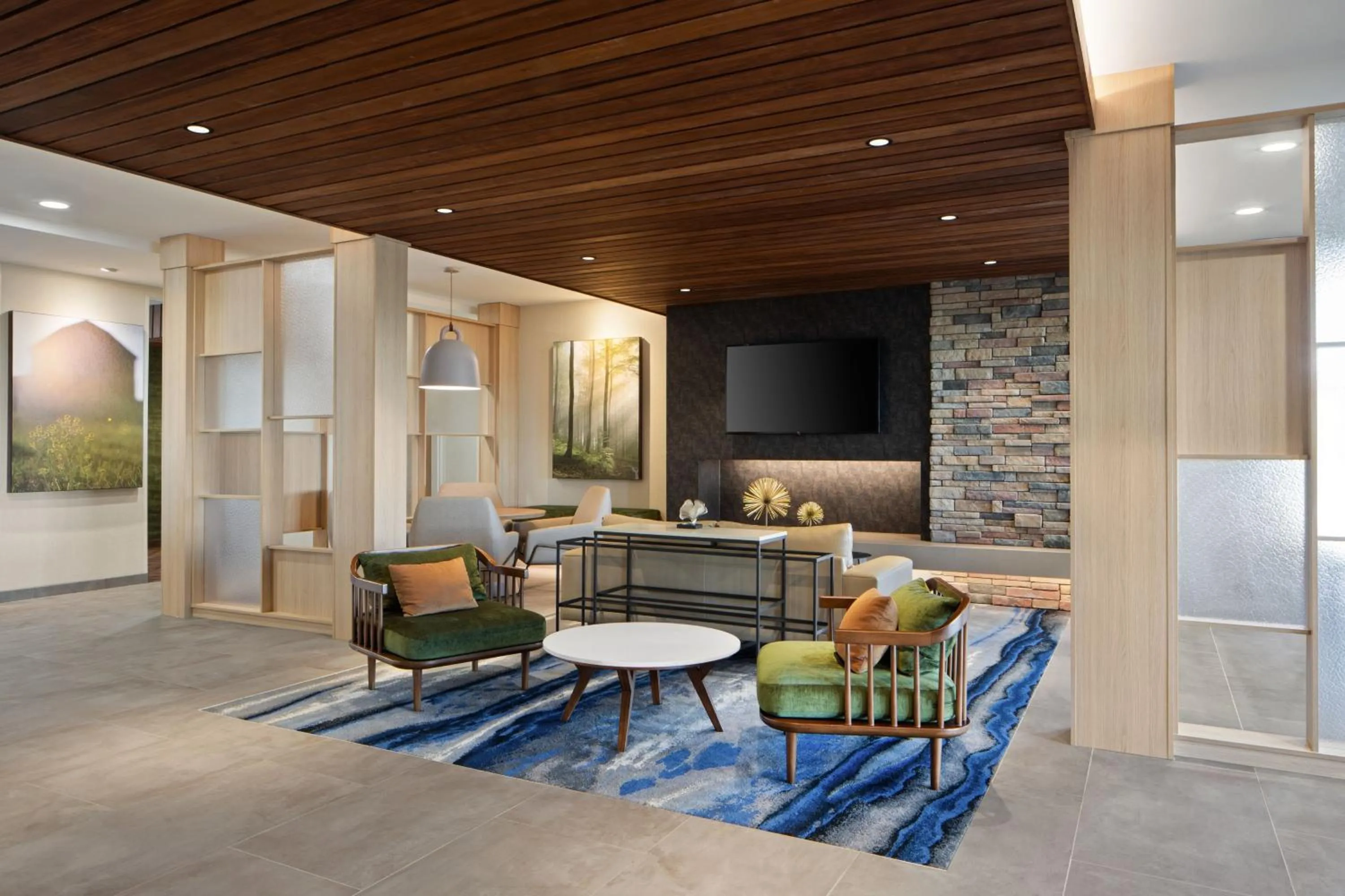 Lobby or reception in Fairfield by Marriott Inn & Suites Whitsett Greensboro East