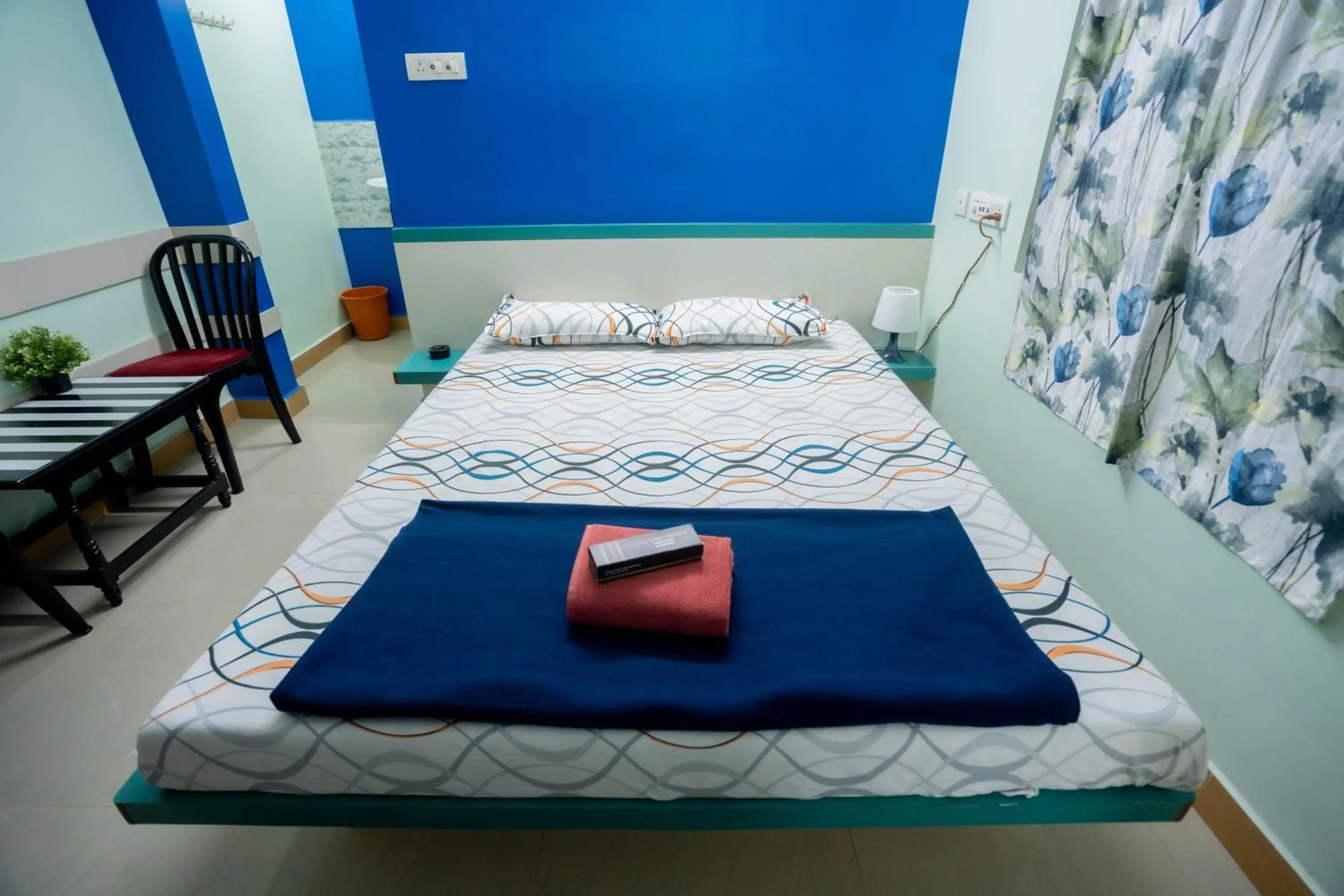 Bedroom, Bed in Sree Theja Residency
