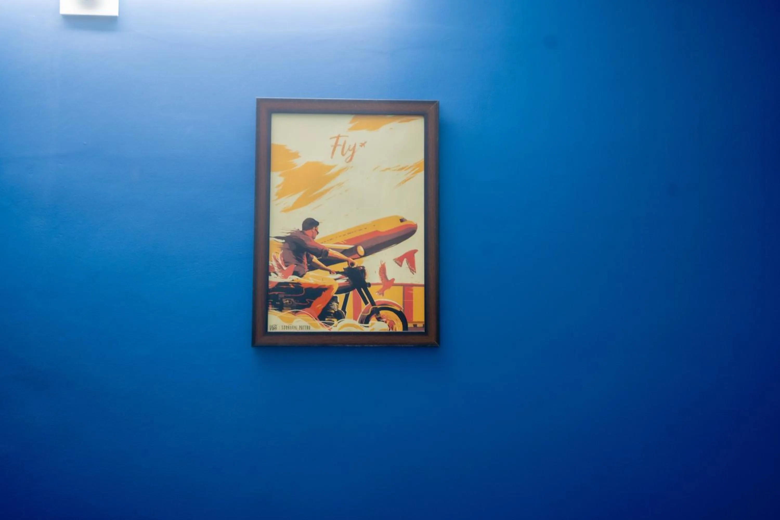 Decorative detail in Sree Theja Residency