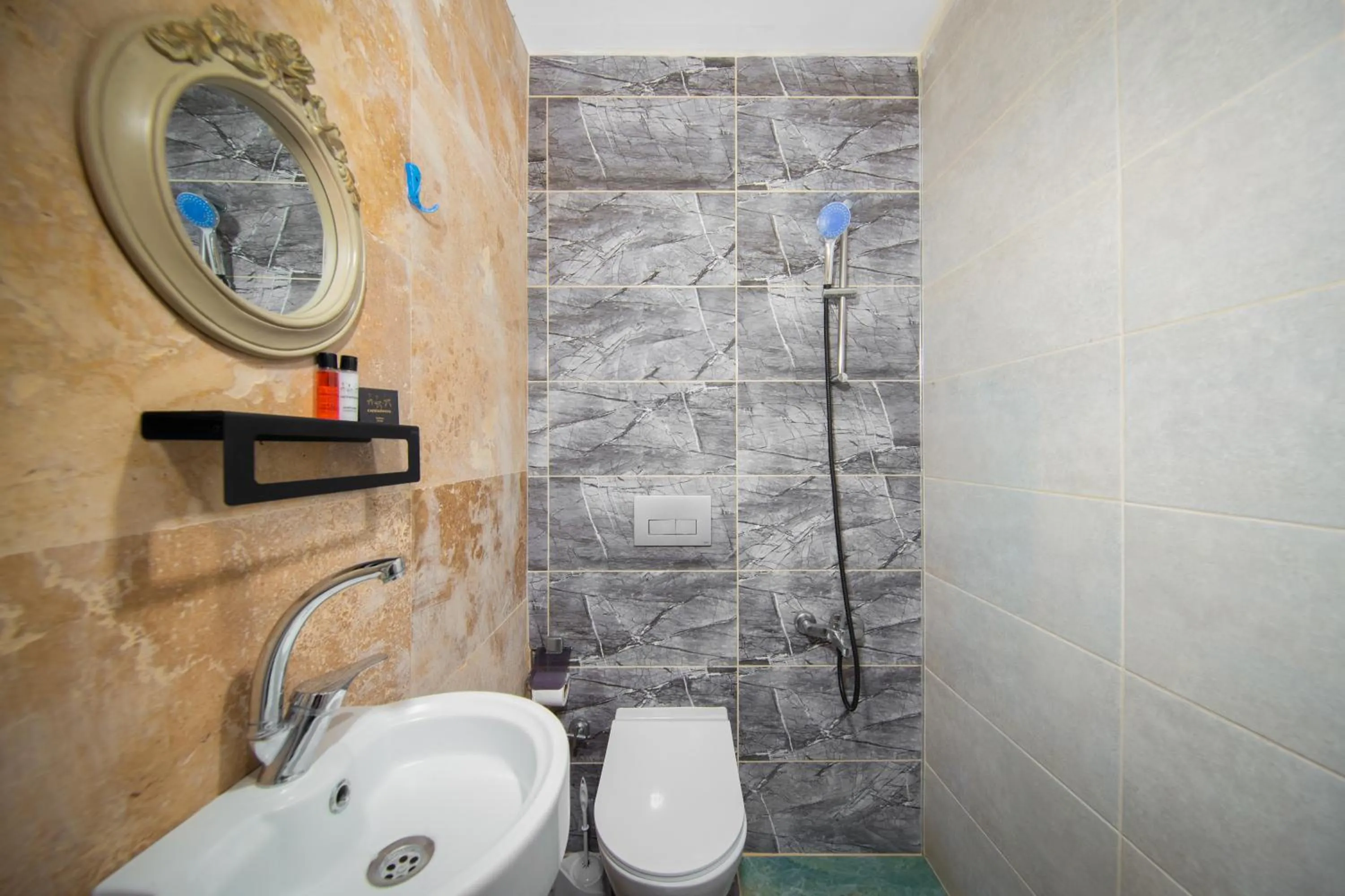 Shower in Moonlight of Cappadocia