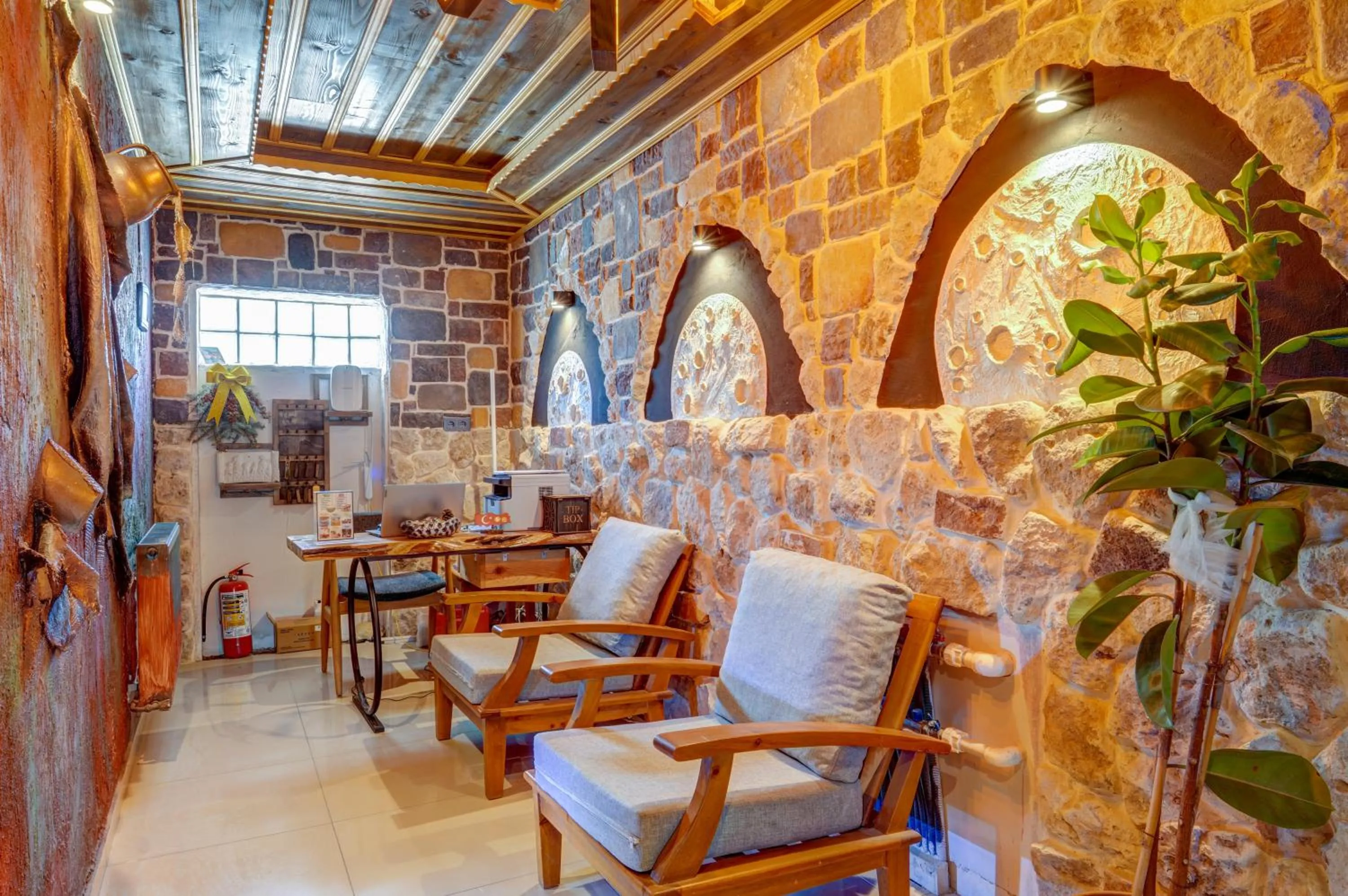 Lobby or reception in Moonlight of Cappadocia