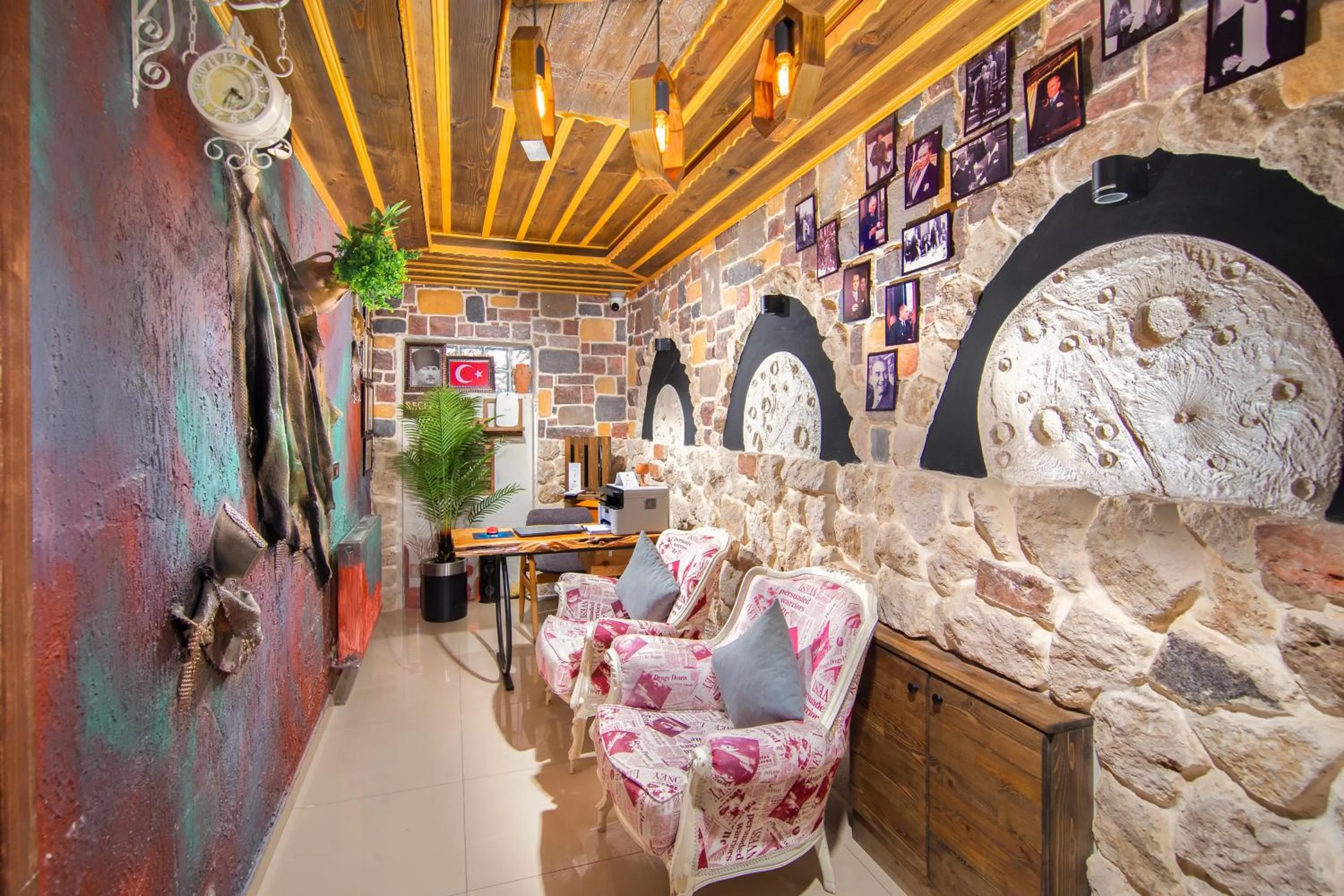Lobby or reception in Moonlight of Cappadocia
