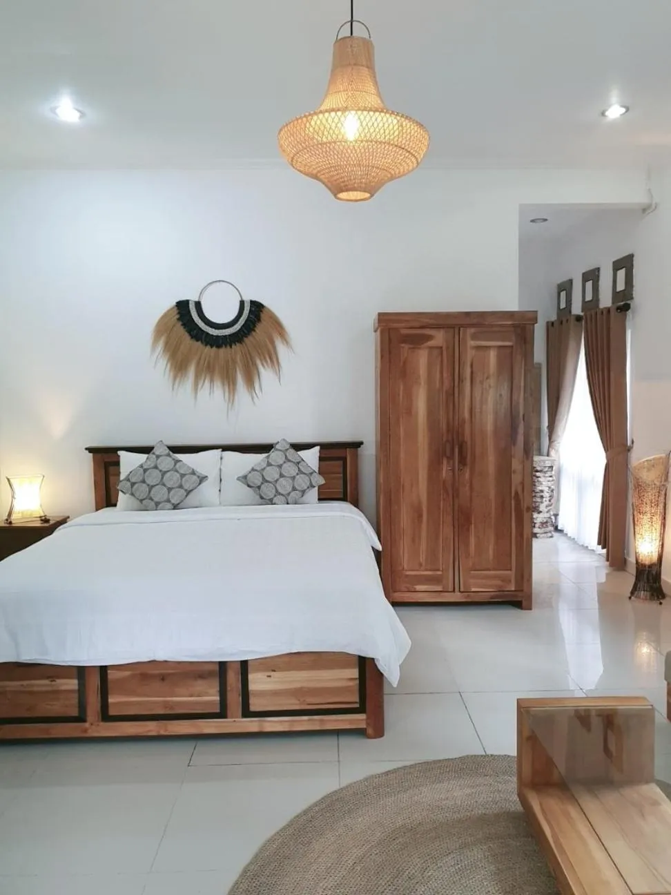 Bedroom, Bed in Glam Canggu