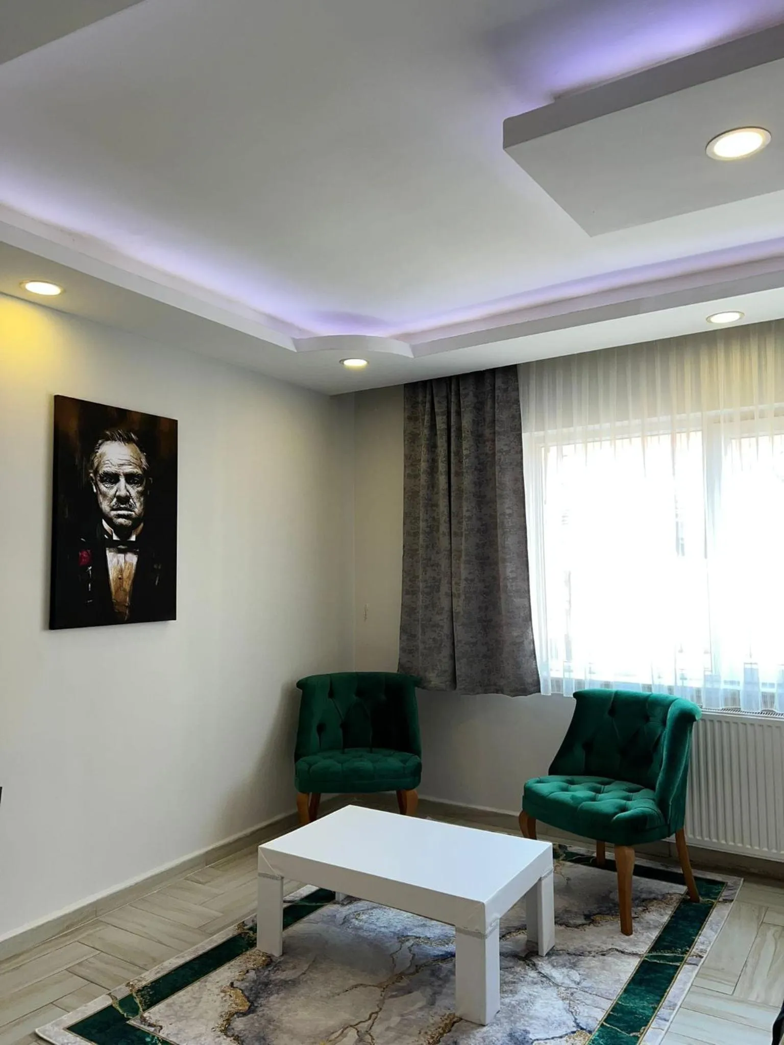 Seating area in Luu Hotel