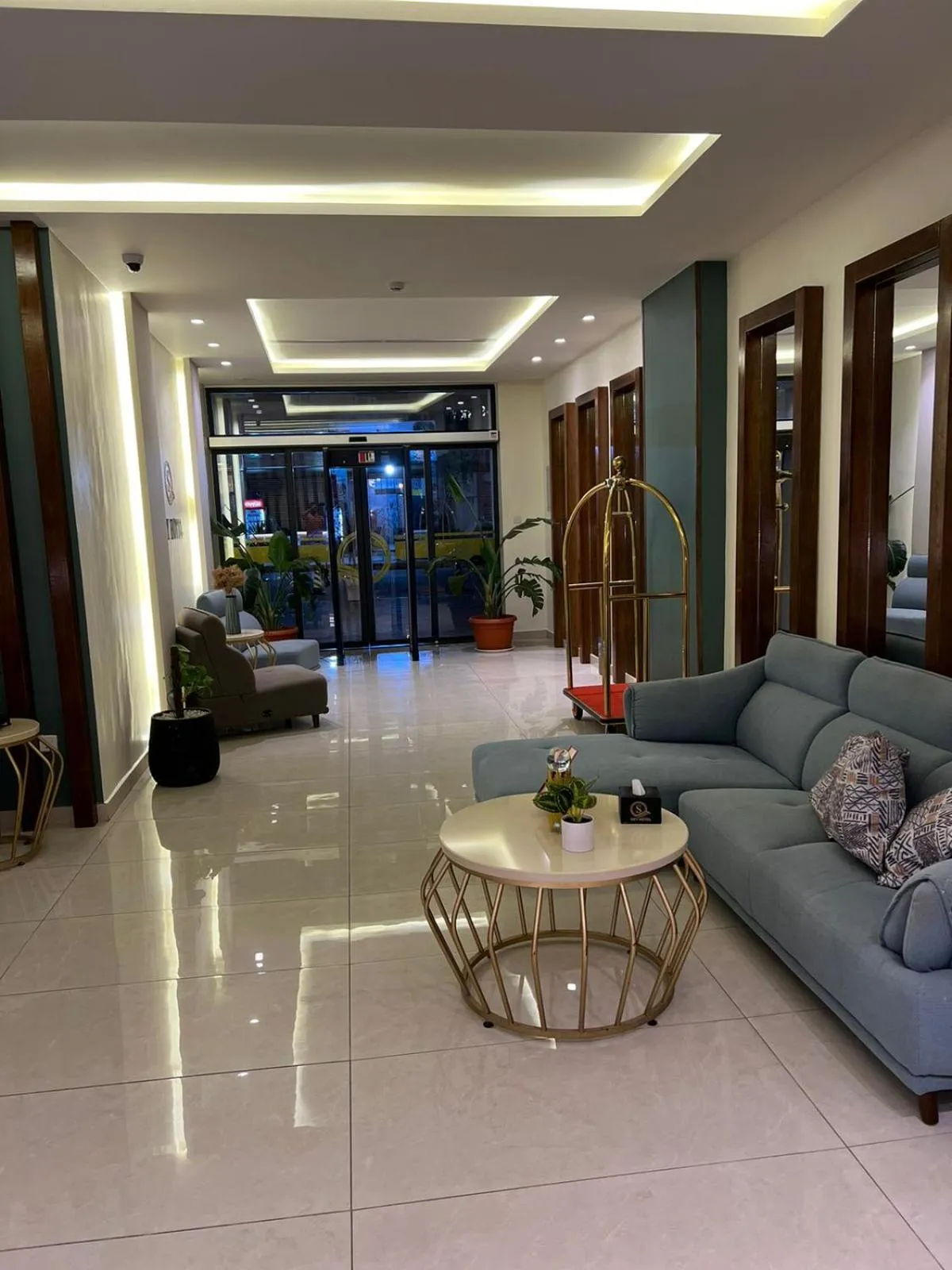 Lobby or reception in Sky Hotel