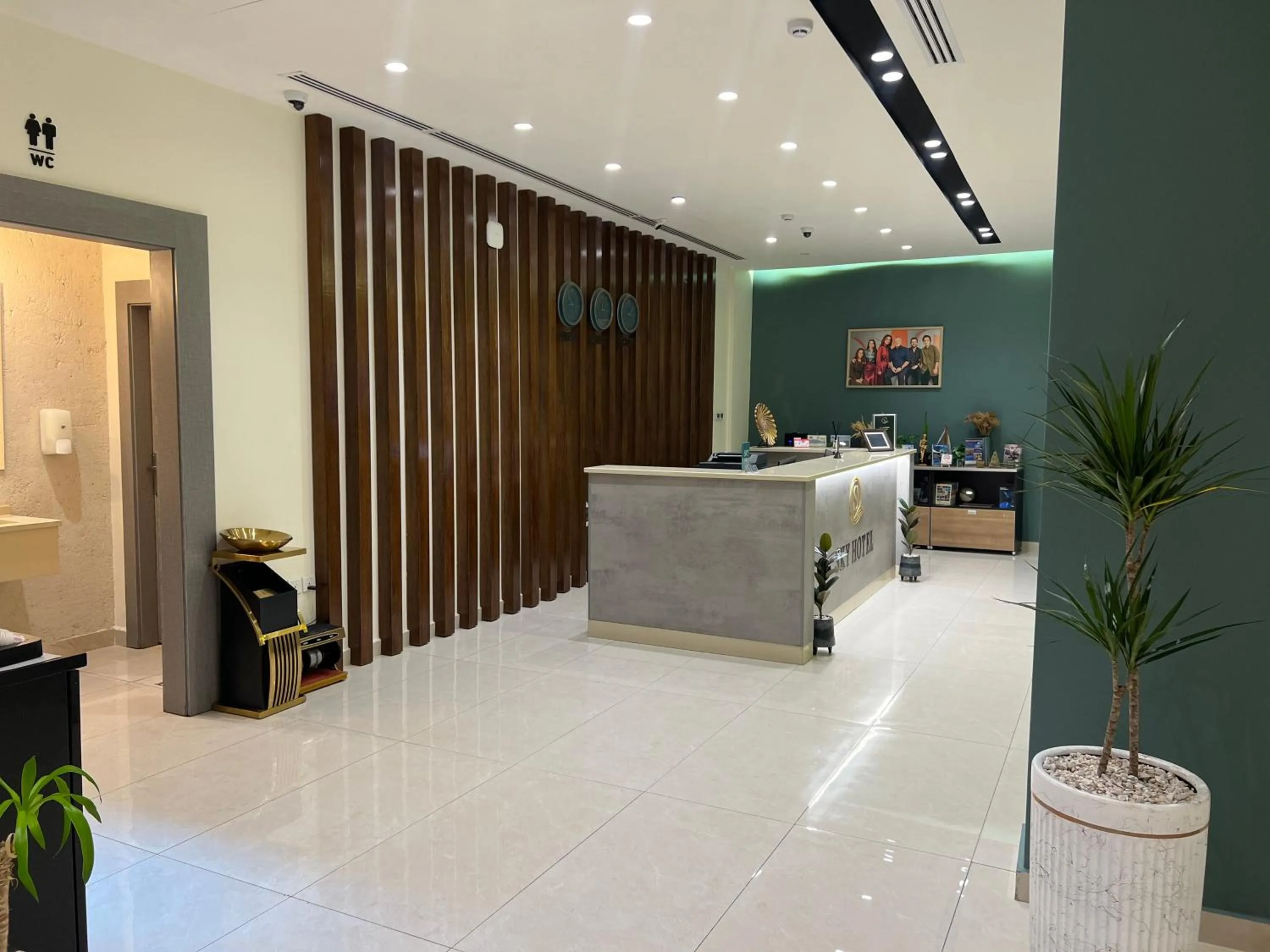 Lobby or reception in Sky Hotel