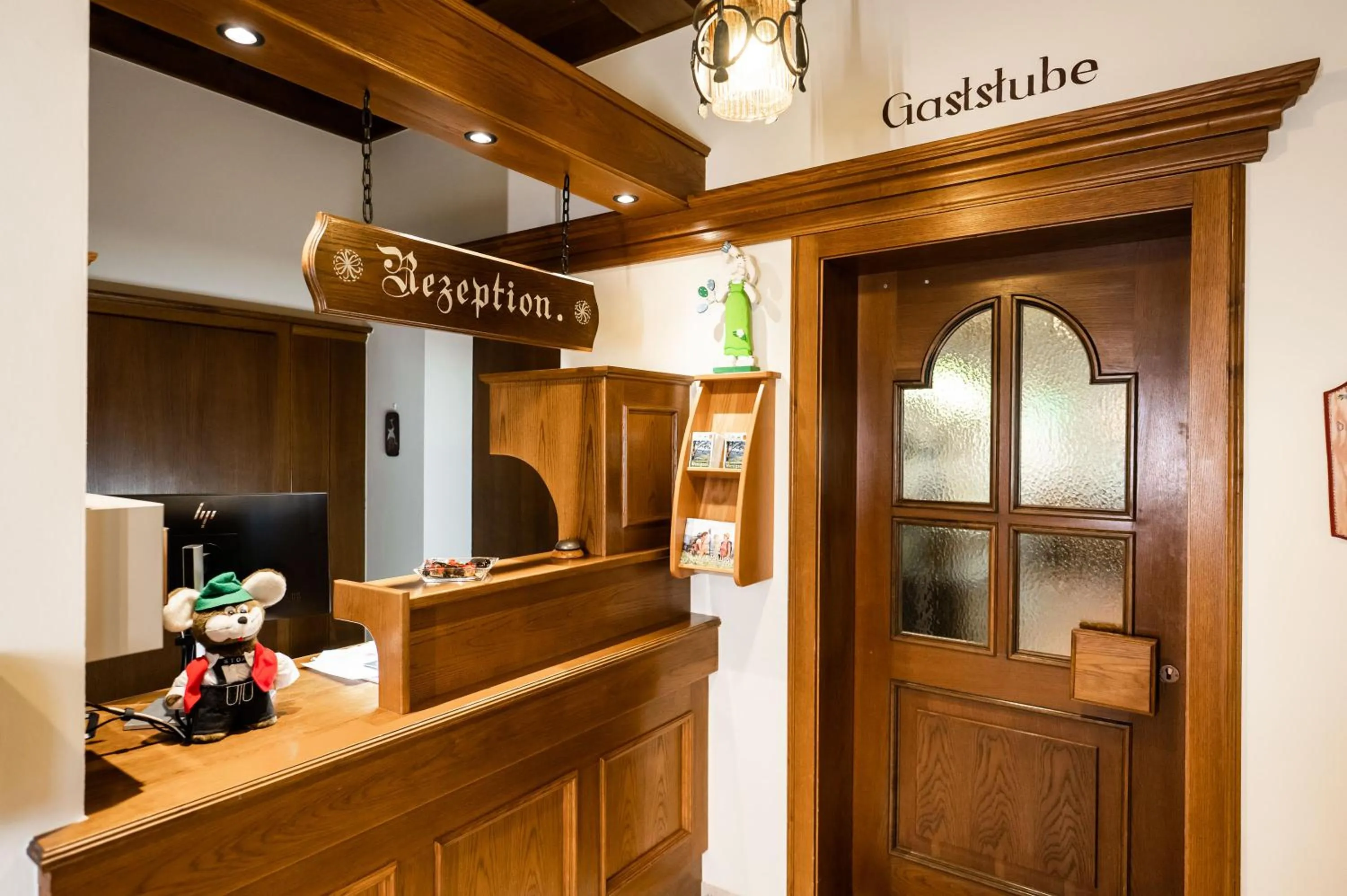 Lobby or reception in PANORAMA SportHOTEL