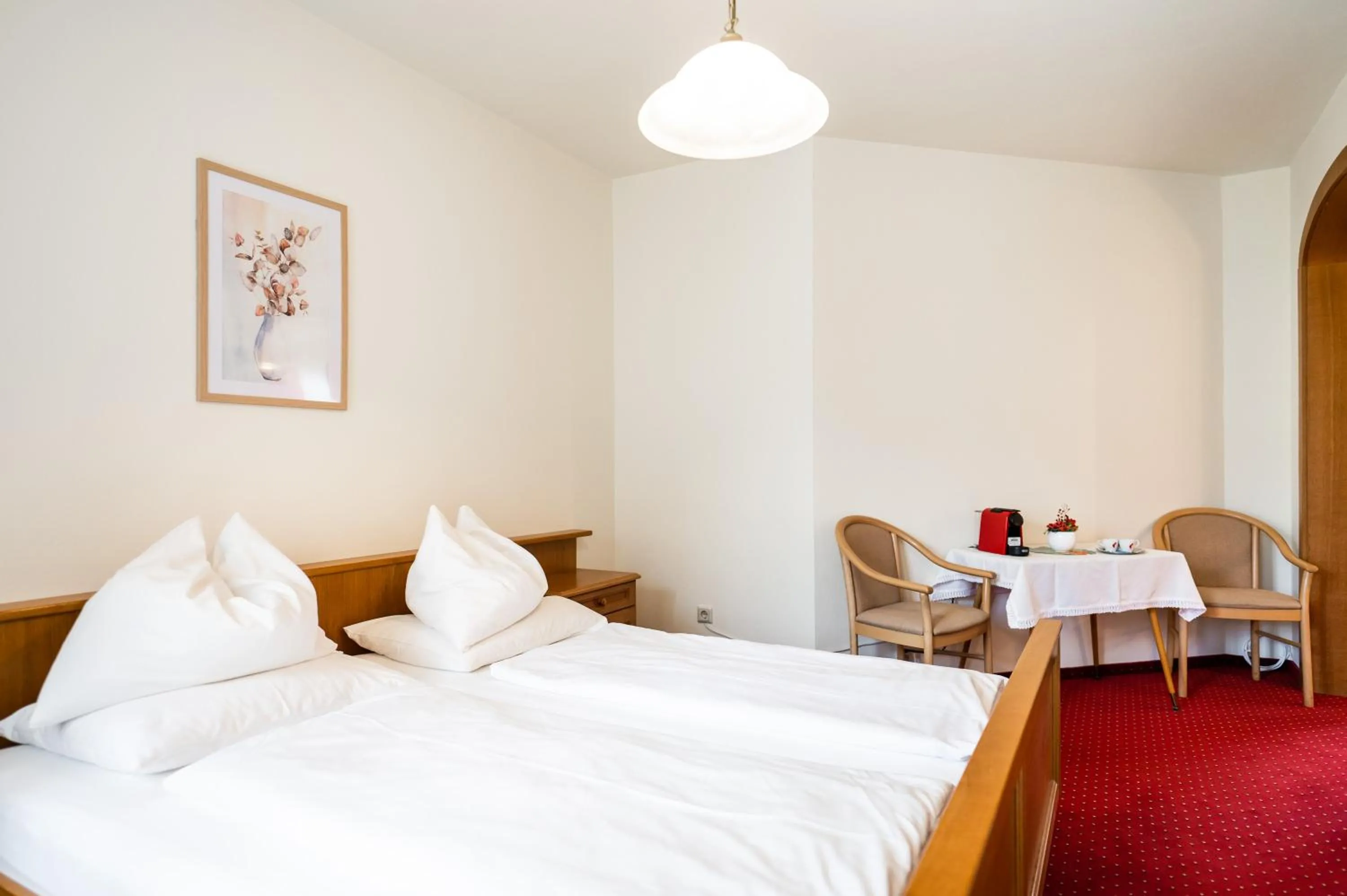 Bed in PANORAMA SportHOTEL