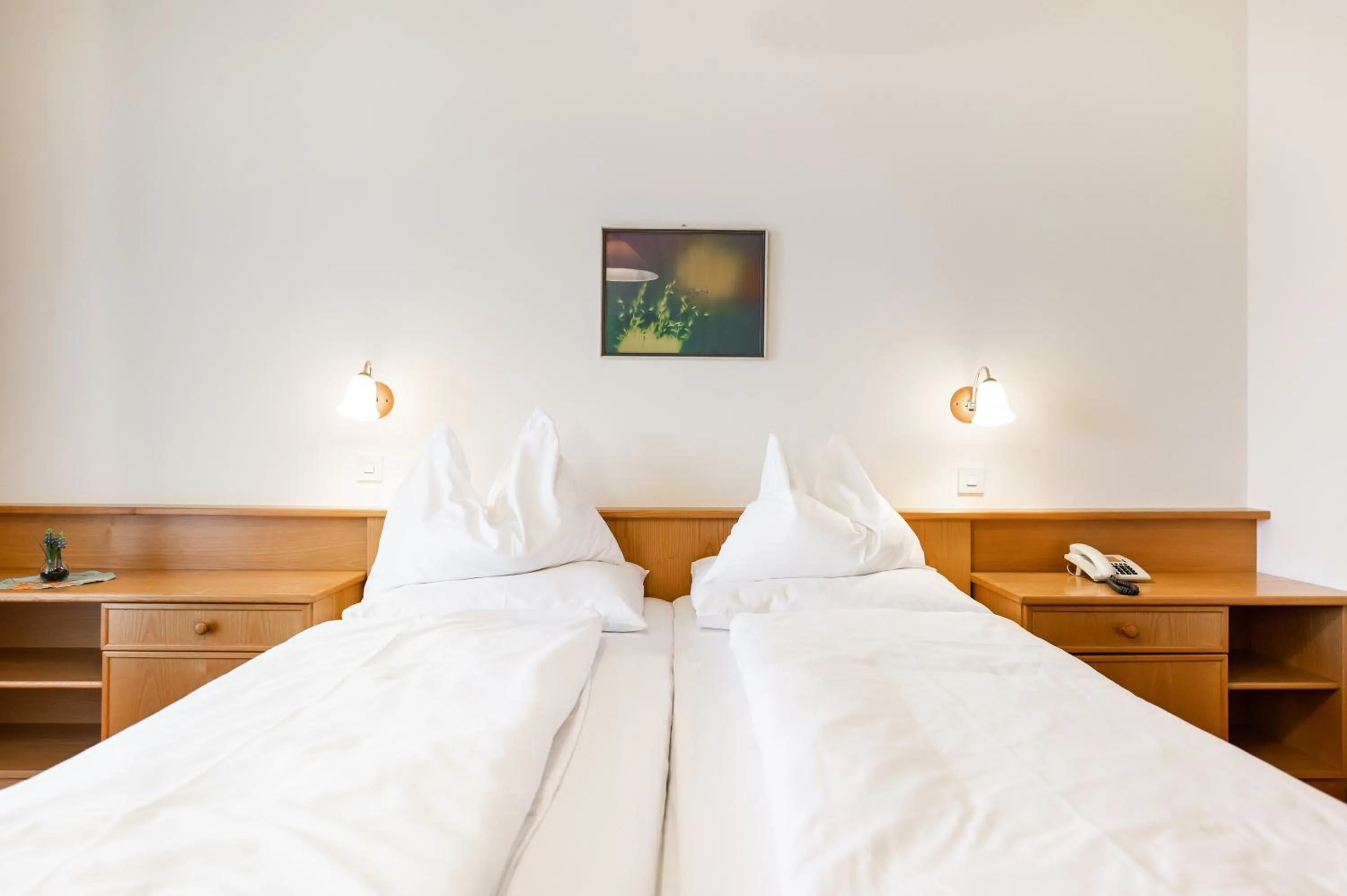 Bed in PANORAMA SportHOTEL