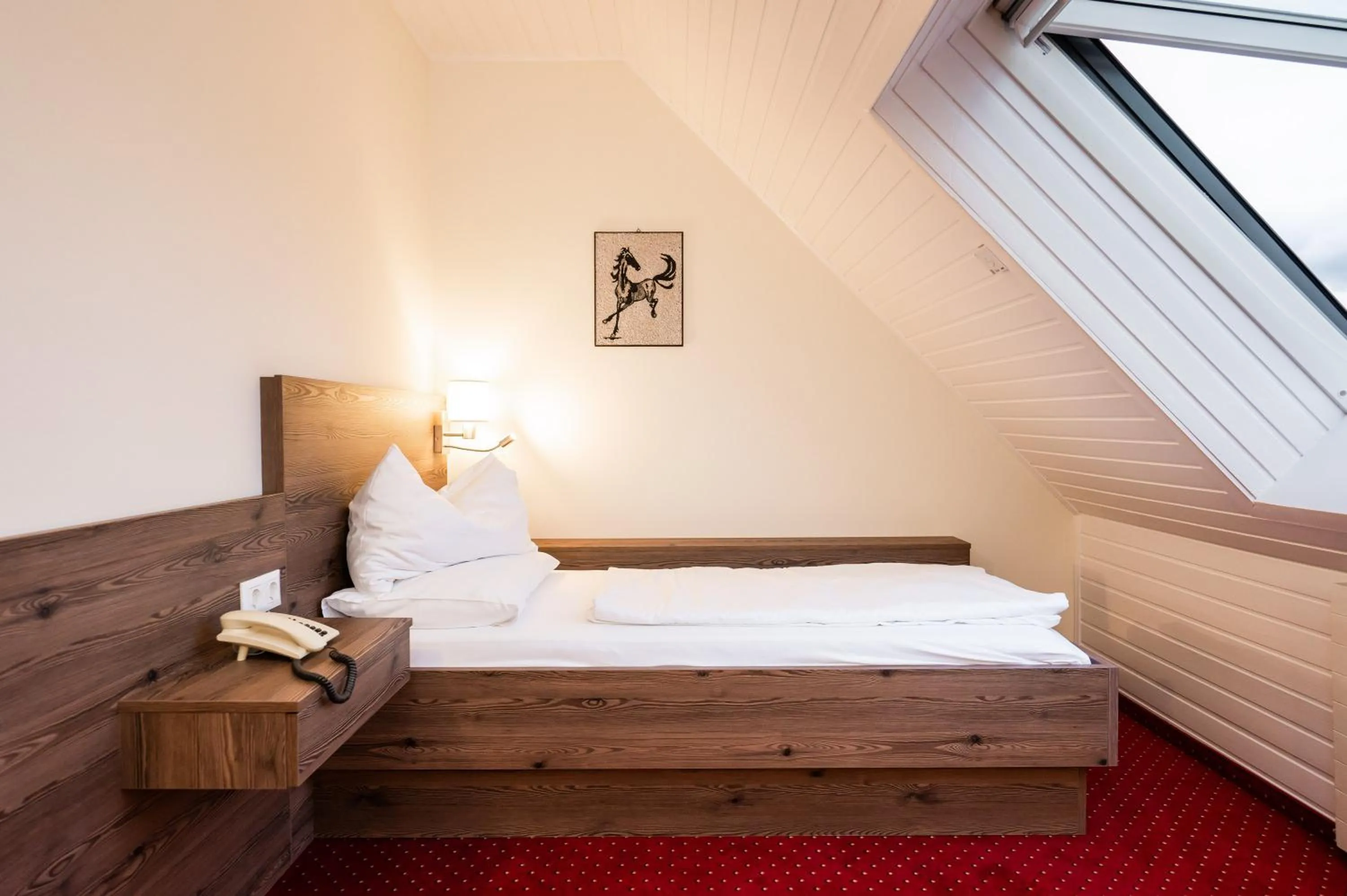 Bed in PANORAMA SportHOTEL