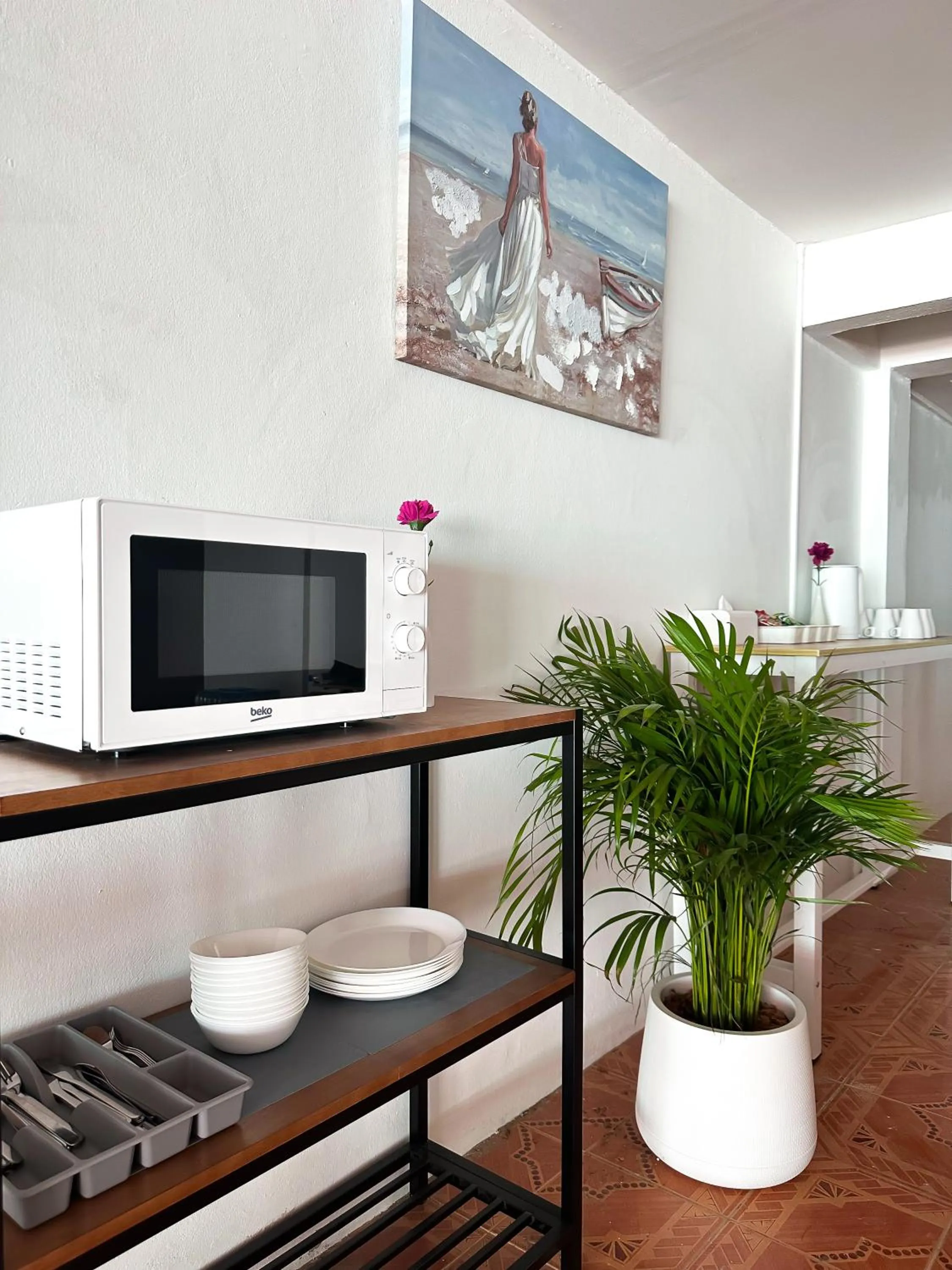 Kitchen or kitchenette in MONTANA Hotel & Hostel Phuket