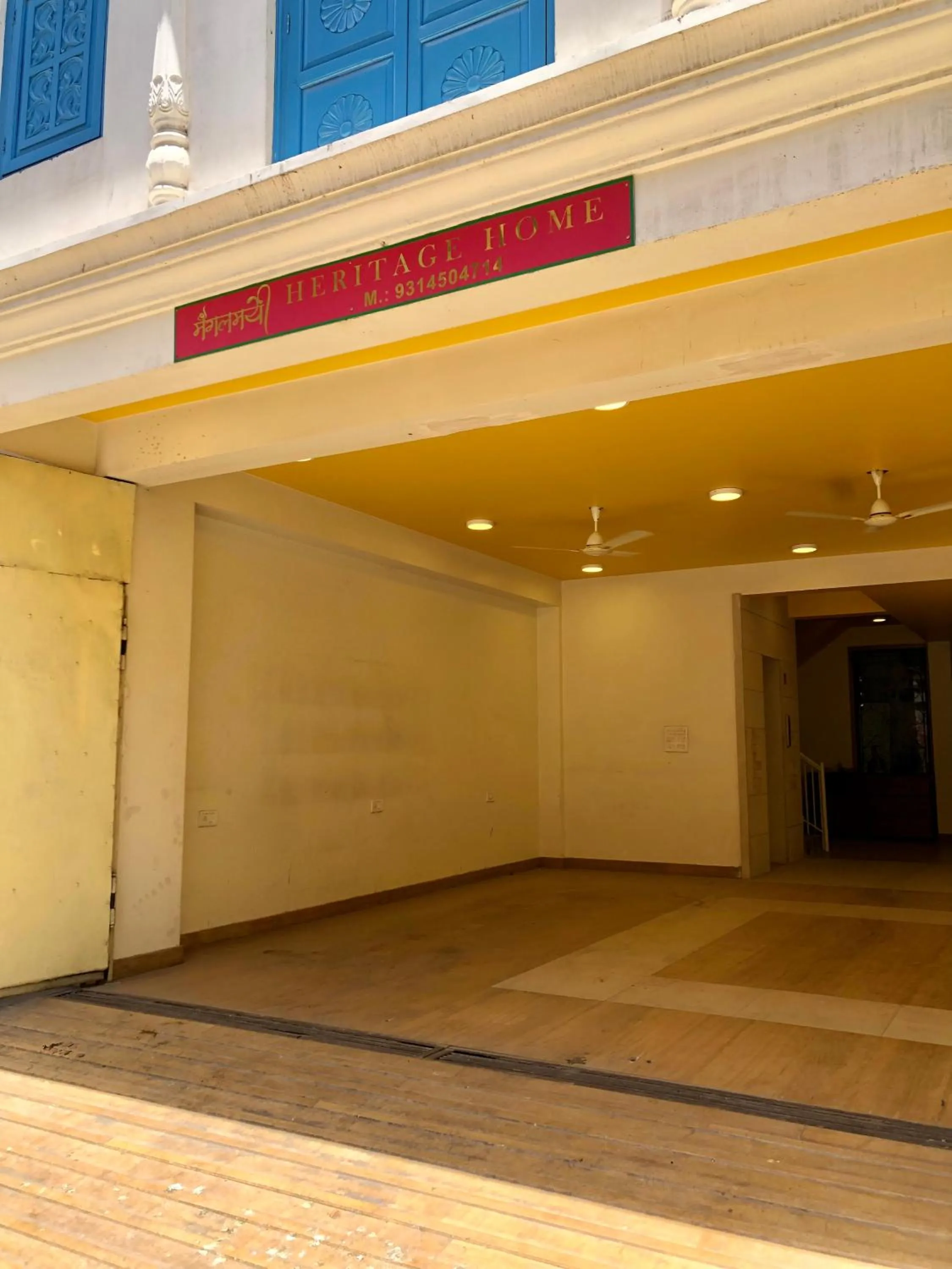 Facade/entrance in Mangalmayee Heritage Home - Boutique Homestay