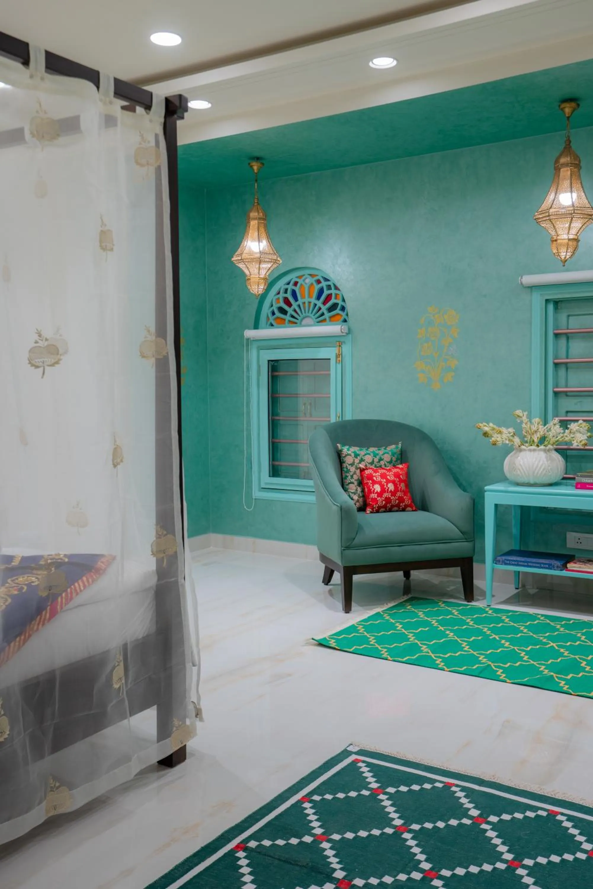 Bed in Mangalmayee Heritage Home - Boutique Homestay