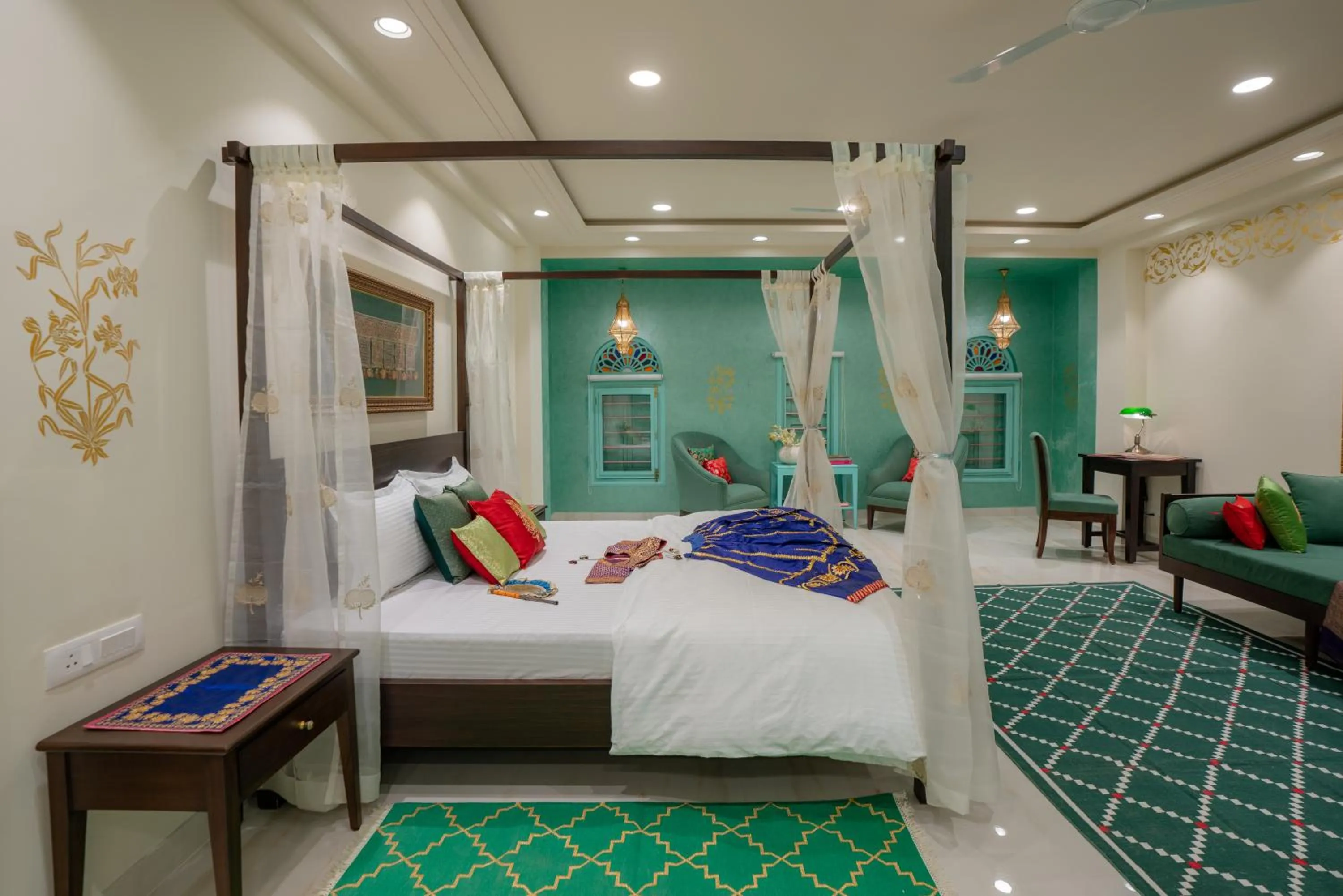 Bed in Mangalmayee Heritage Home - Boutique Homestay
