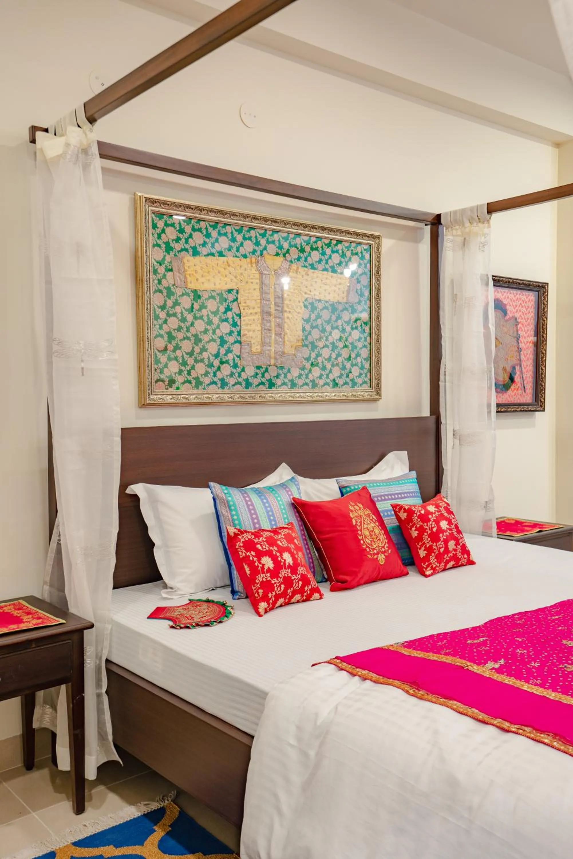 Bed in Mangalmayee Heritage Home - Boutique Homestay