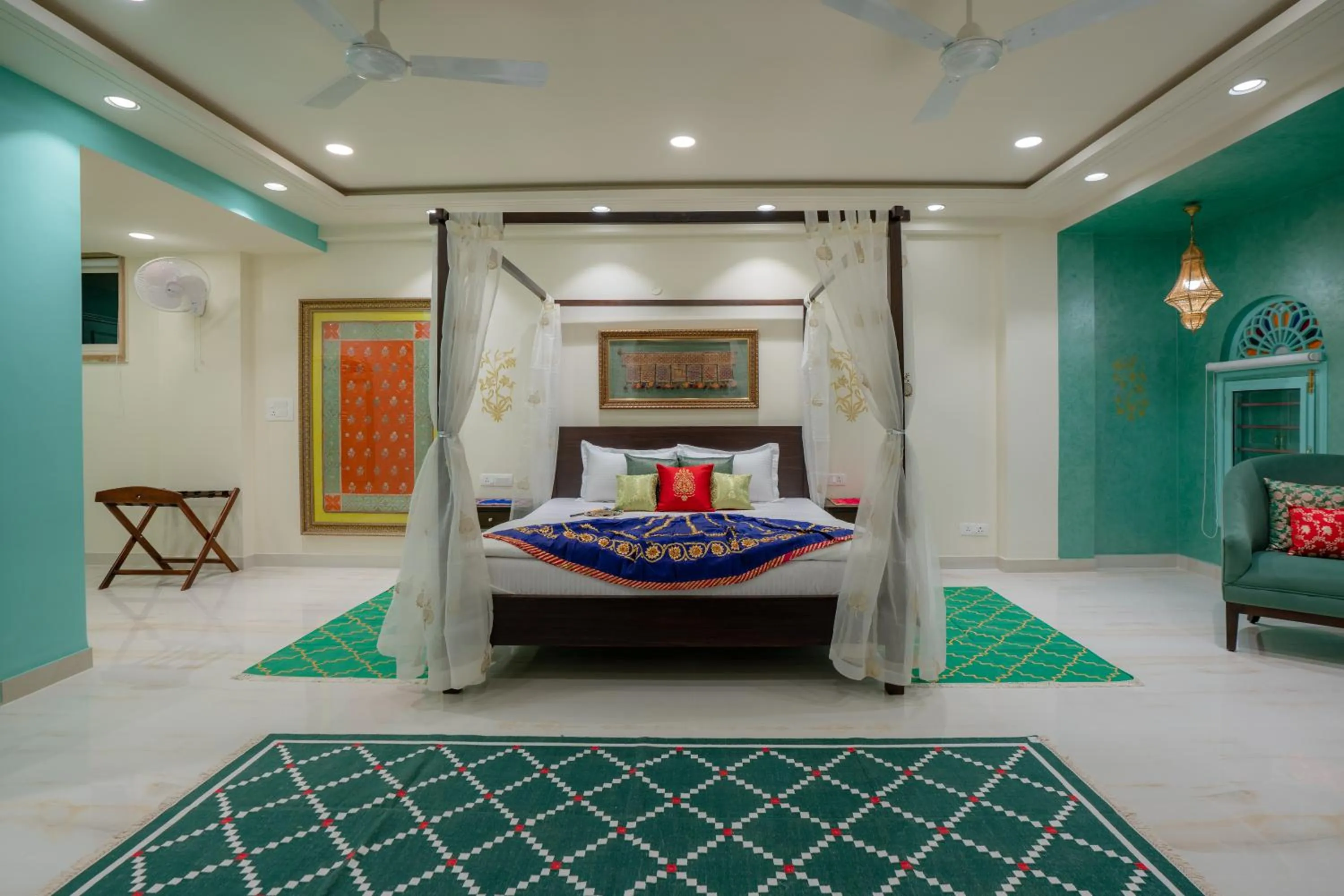 Bed in Mangalmayee Heritage Home - Boutique Homestay