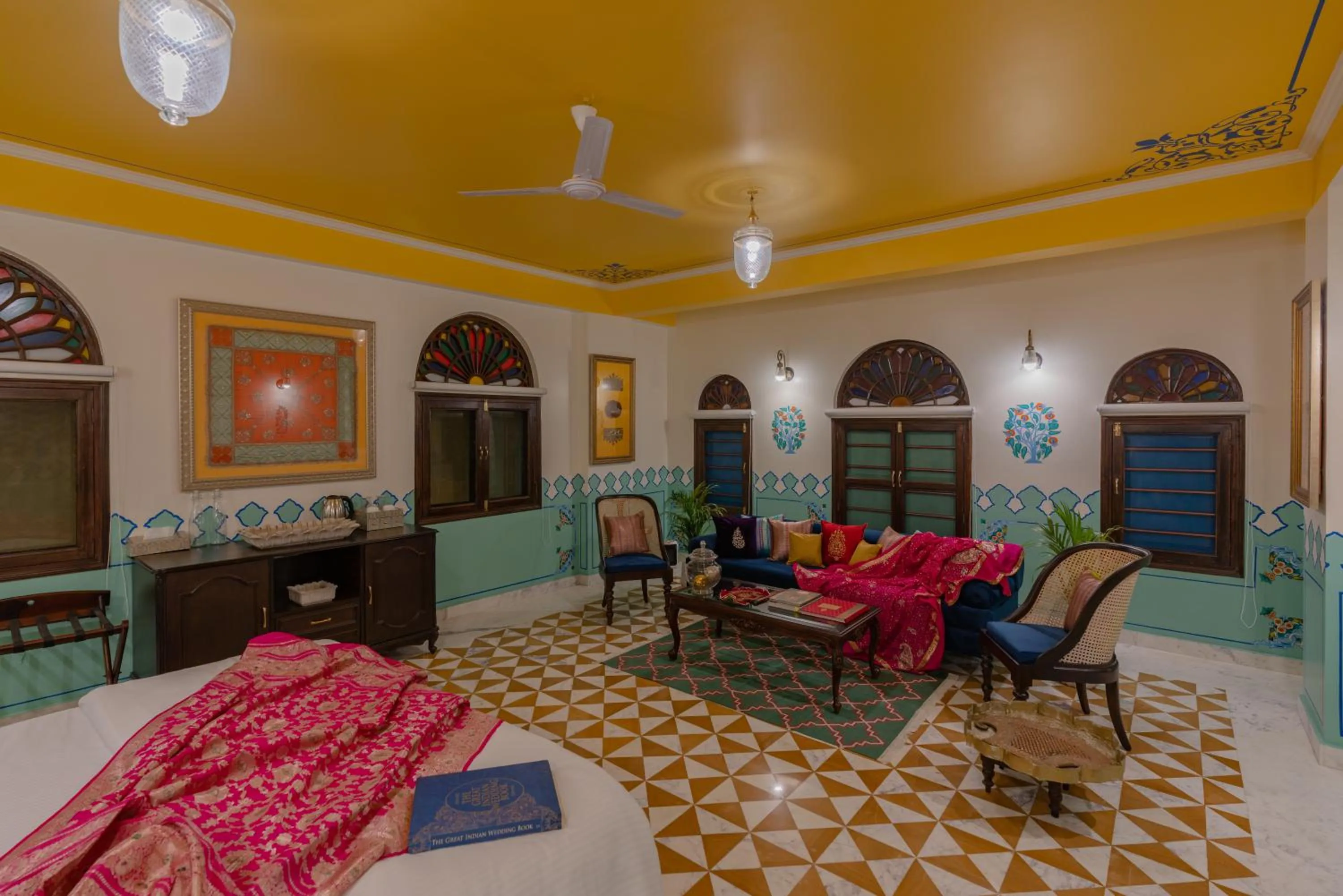 Bed in Mangalmayee Heritage Home - Boutique Homestay
