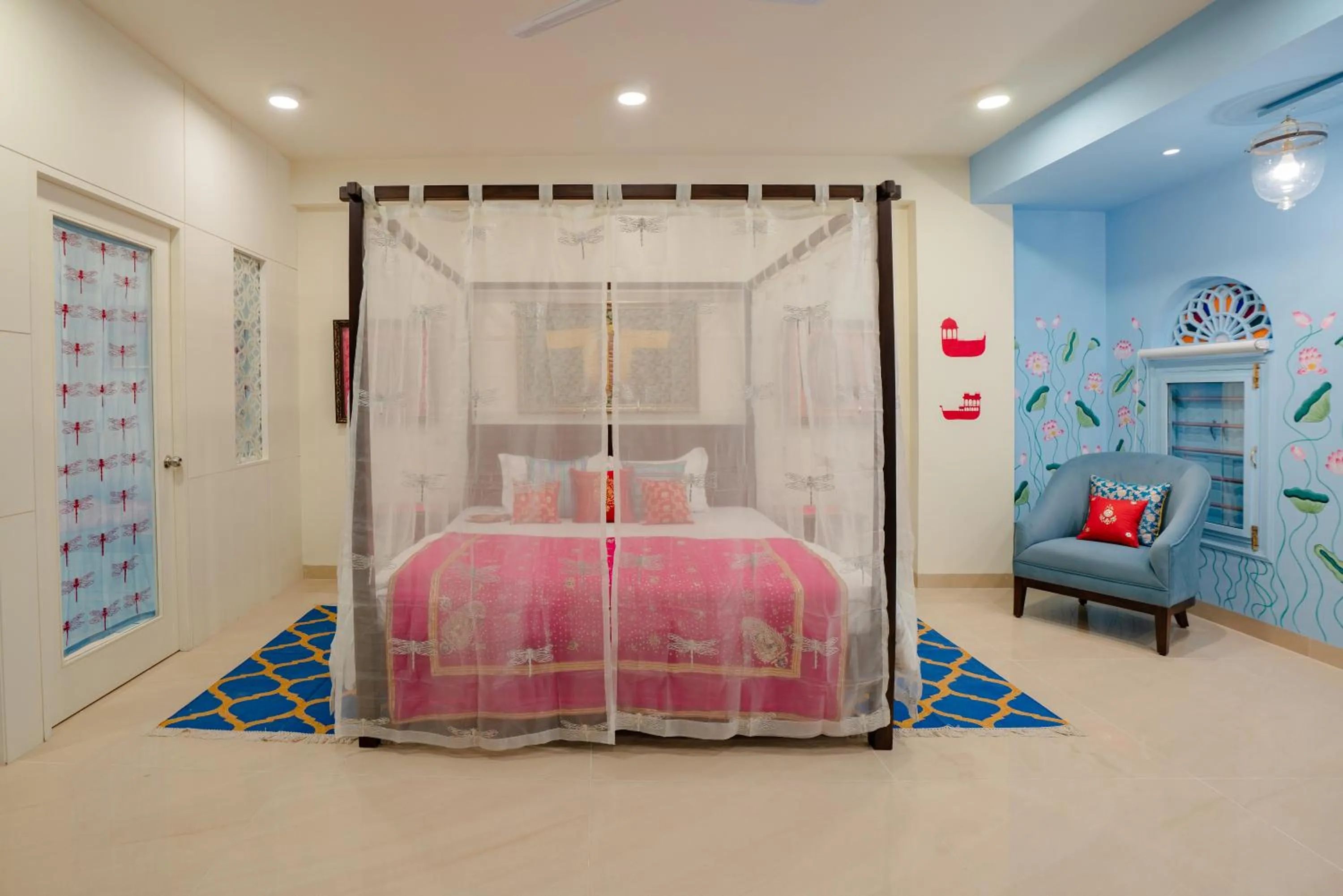 Bed in Mangalmayee Heritage Home - Boutique Homestay