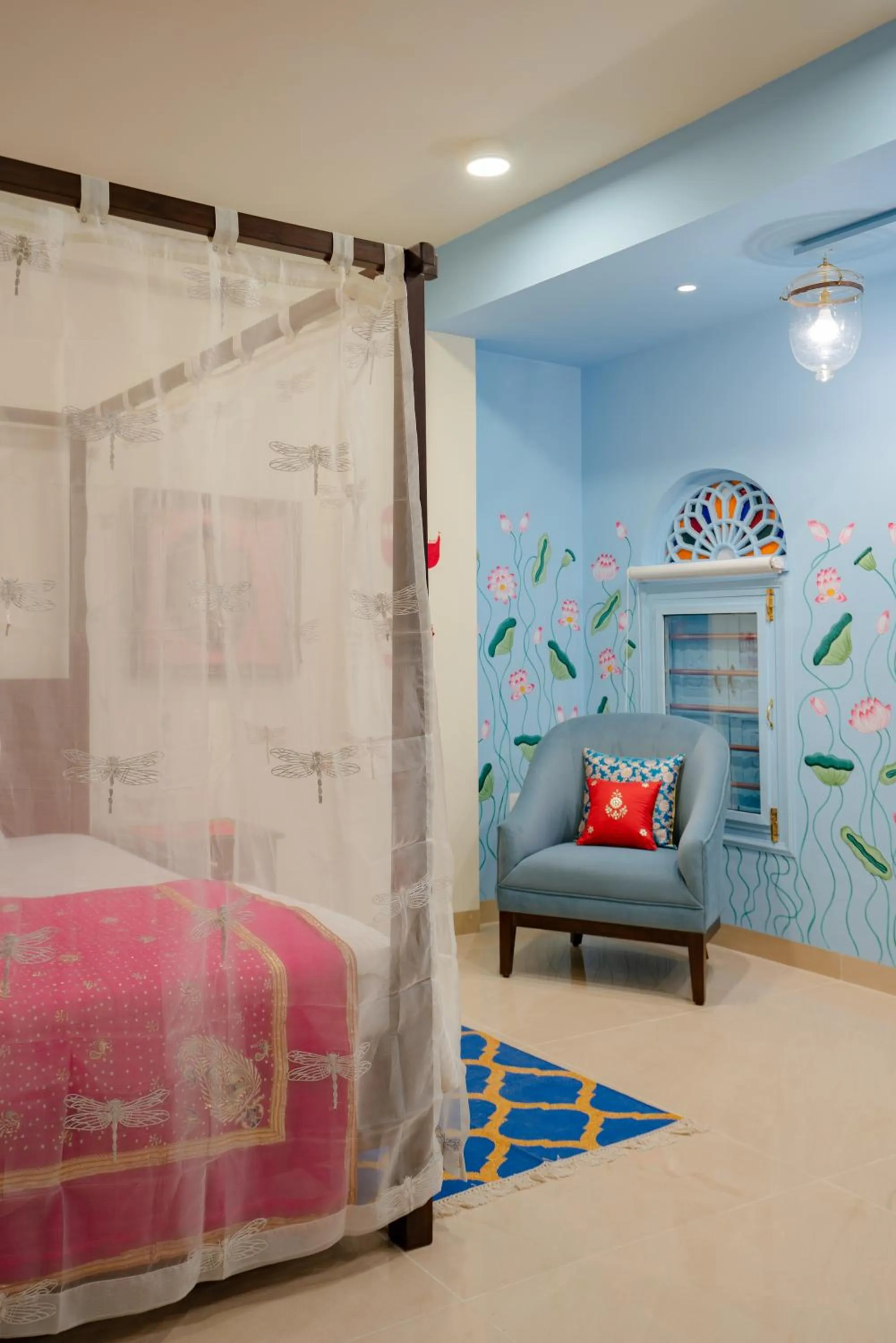Bed in Mangalmayee Heritage Home - Boutique Homestay