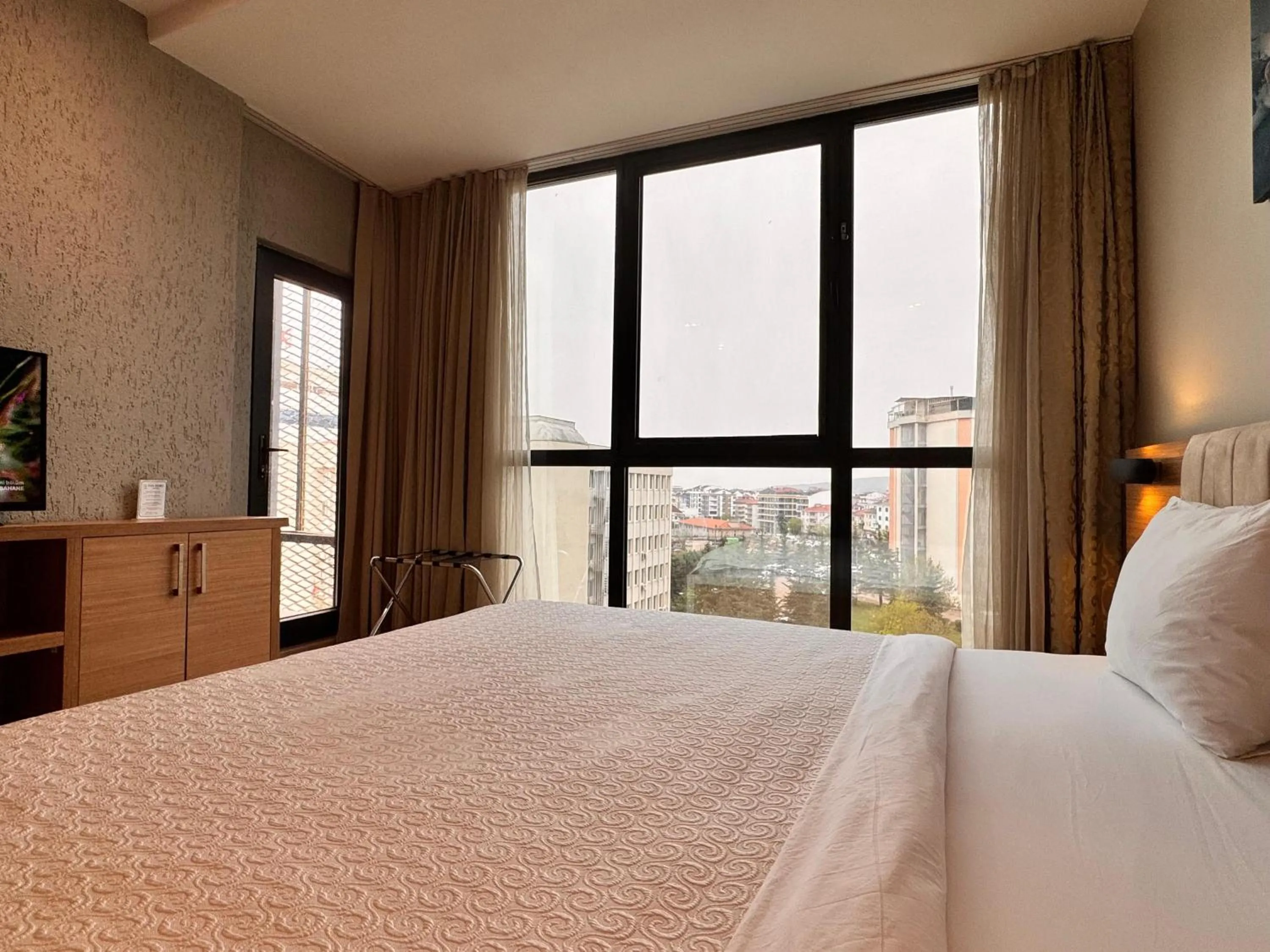 Bed in İNNPORT HOTEL