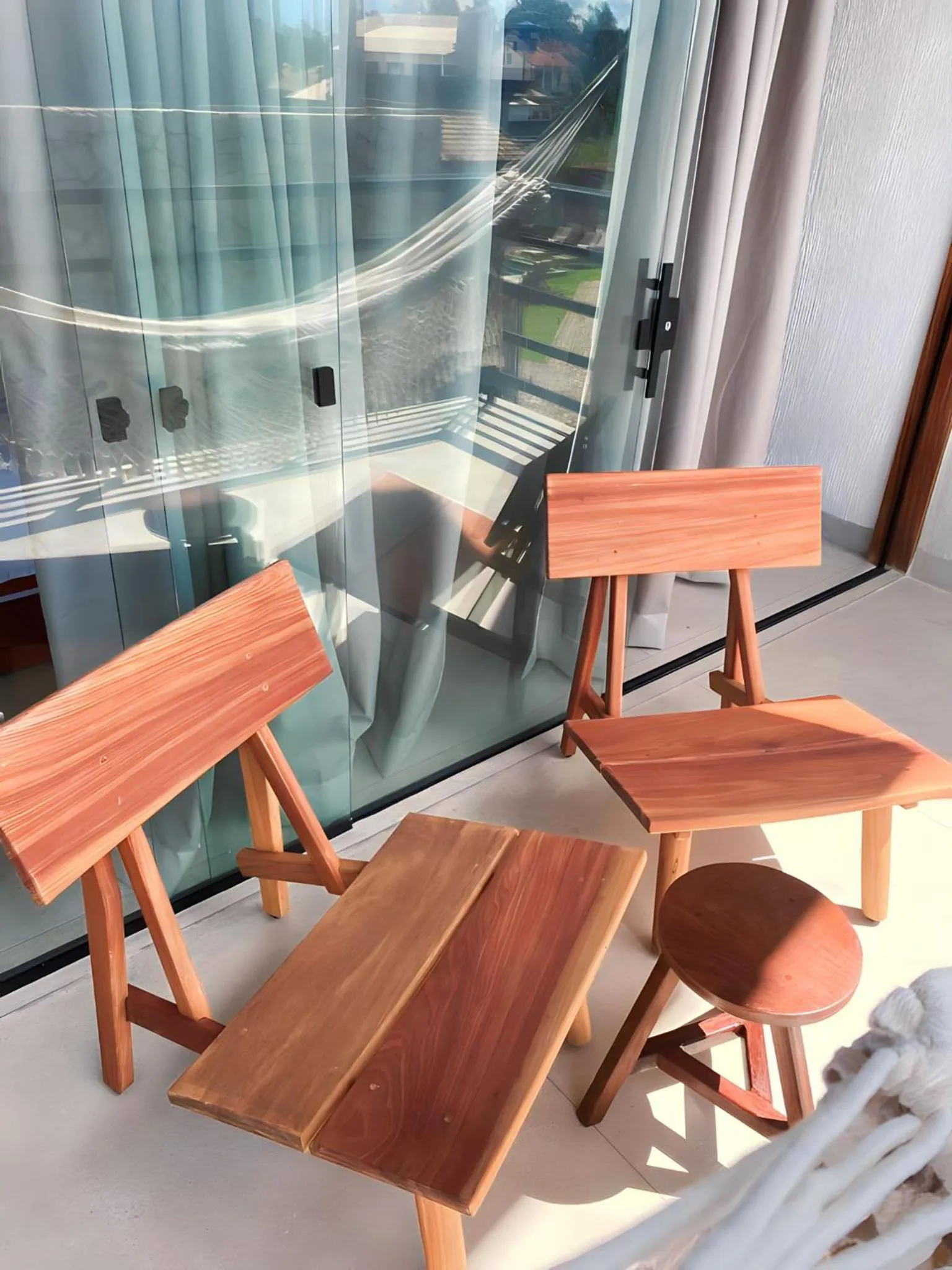 Seating area in Alameda Lounge Pousada