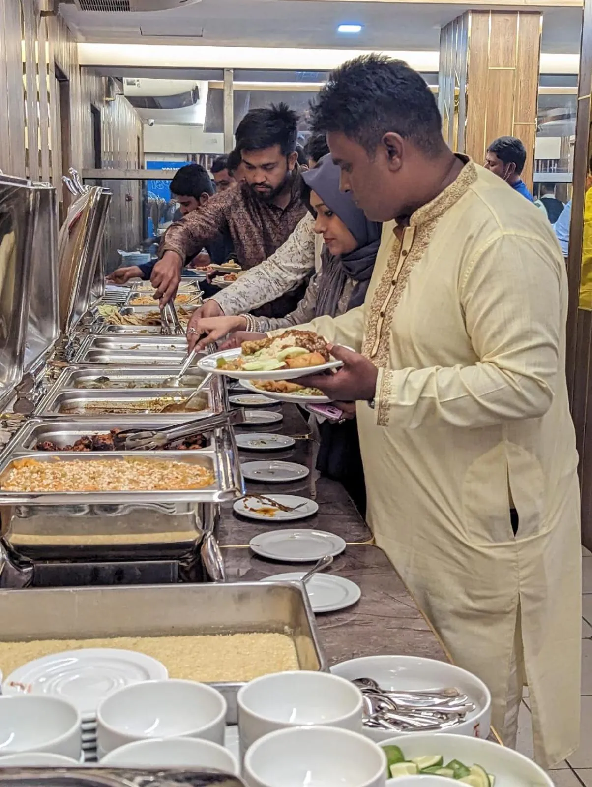 Breakfast in Hotel Royal Bengal