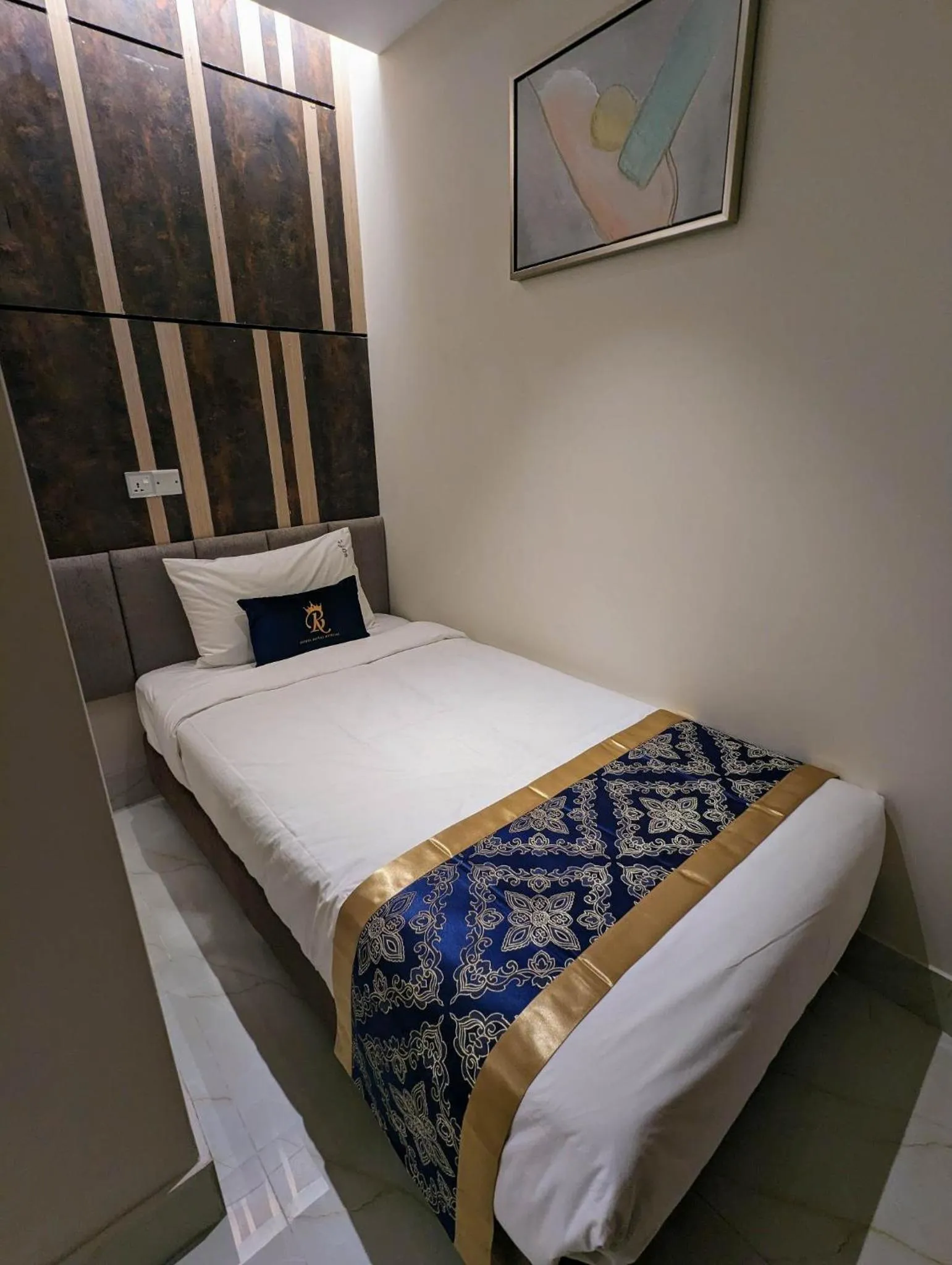 Bed in Hotel Royal Bengal