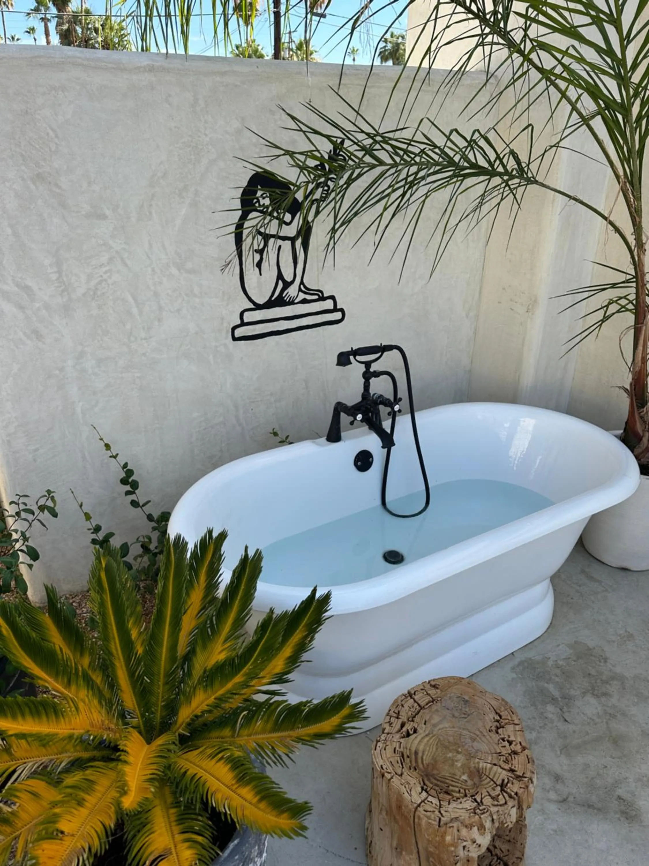 Open Air Bath in Yara Hotel - Adults Only