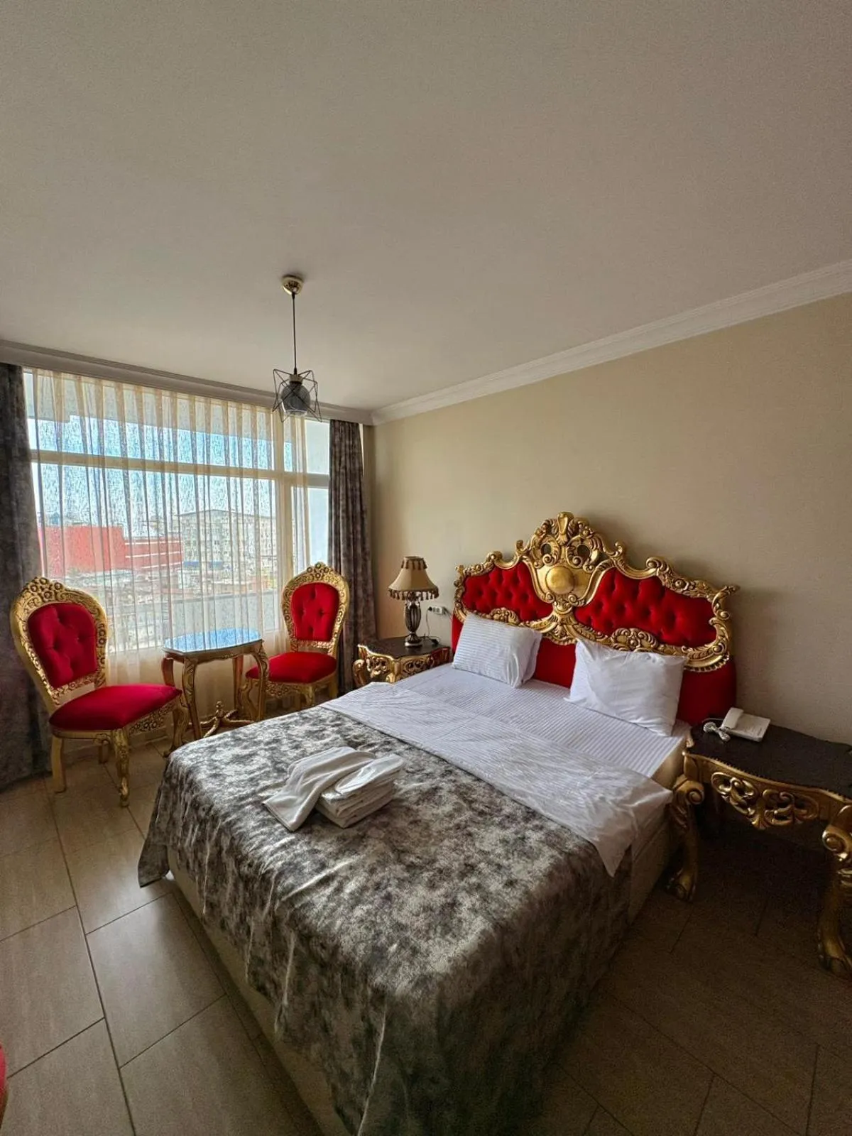 Bed in Adana Koza Hotel