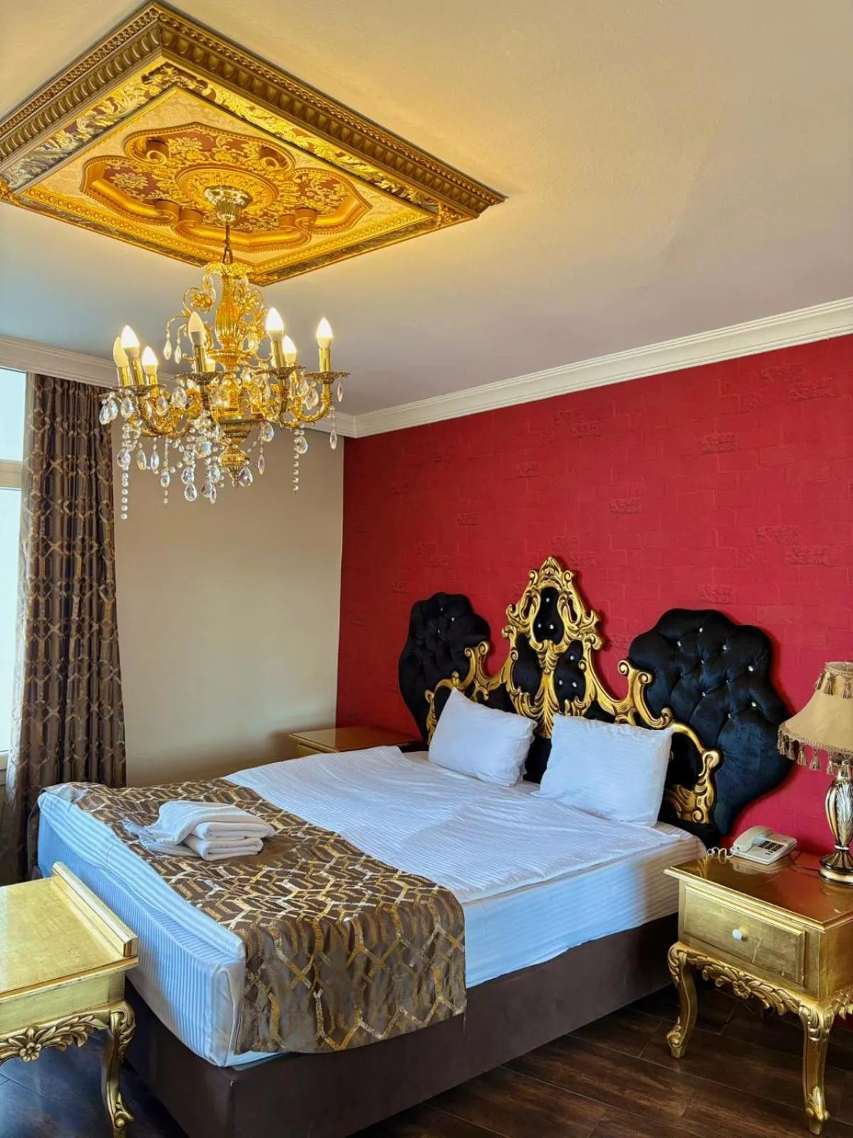 Bed in Adana Koza Hotel