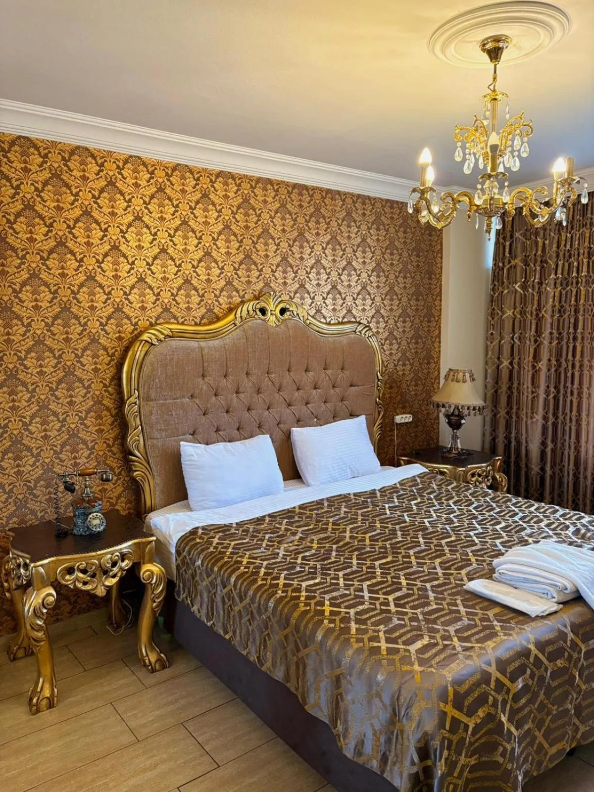 Bed in Adana Koza Hotel