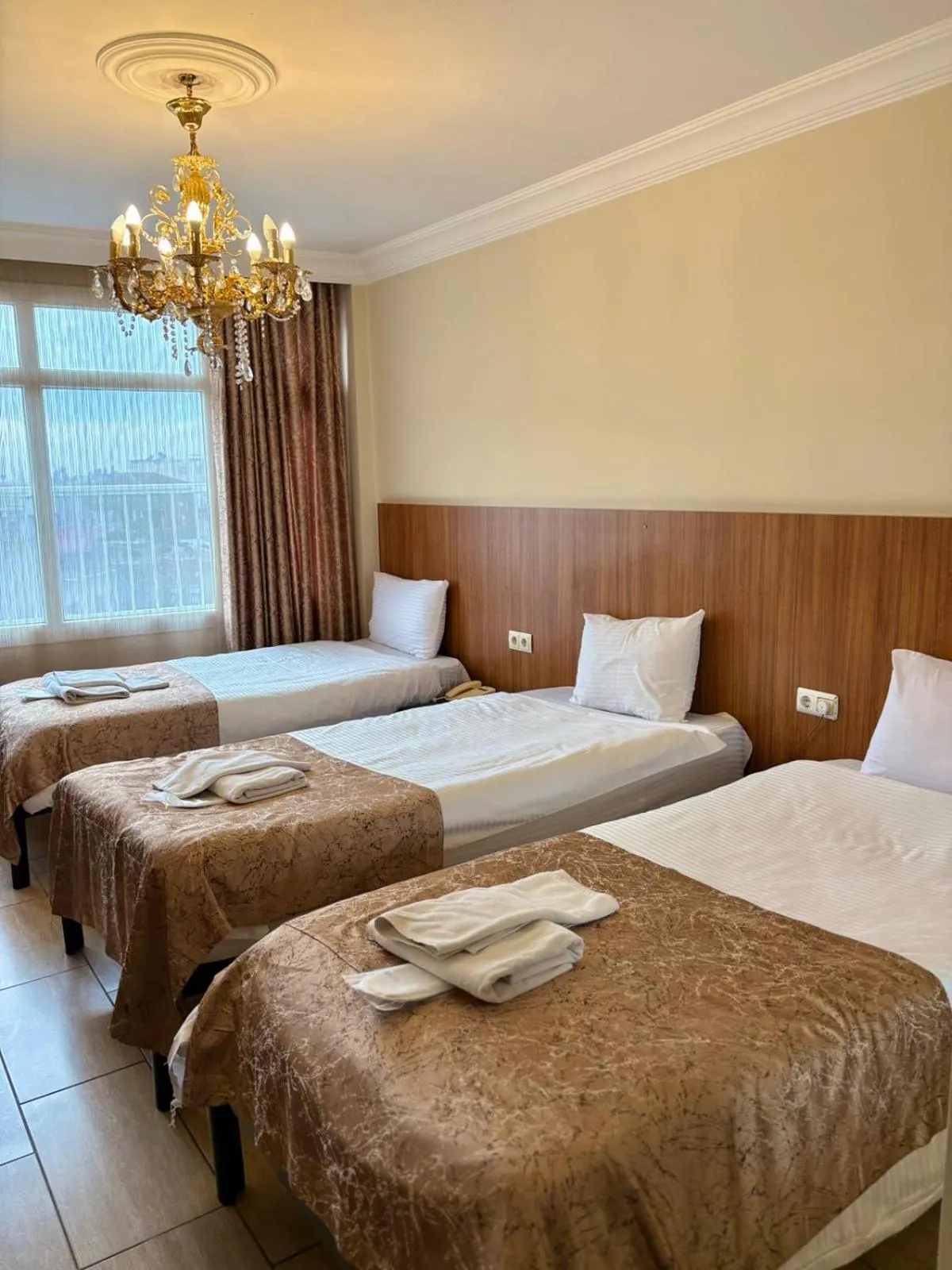 Bed in Adana Koza Hotel