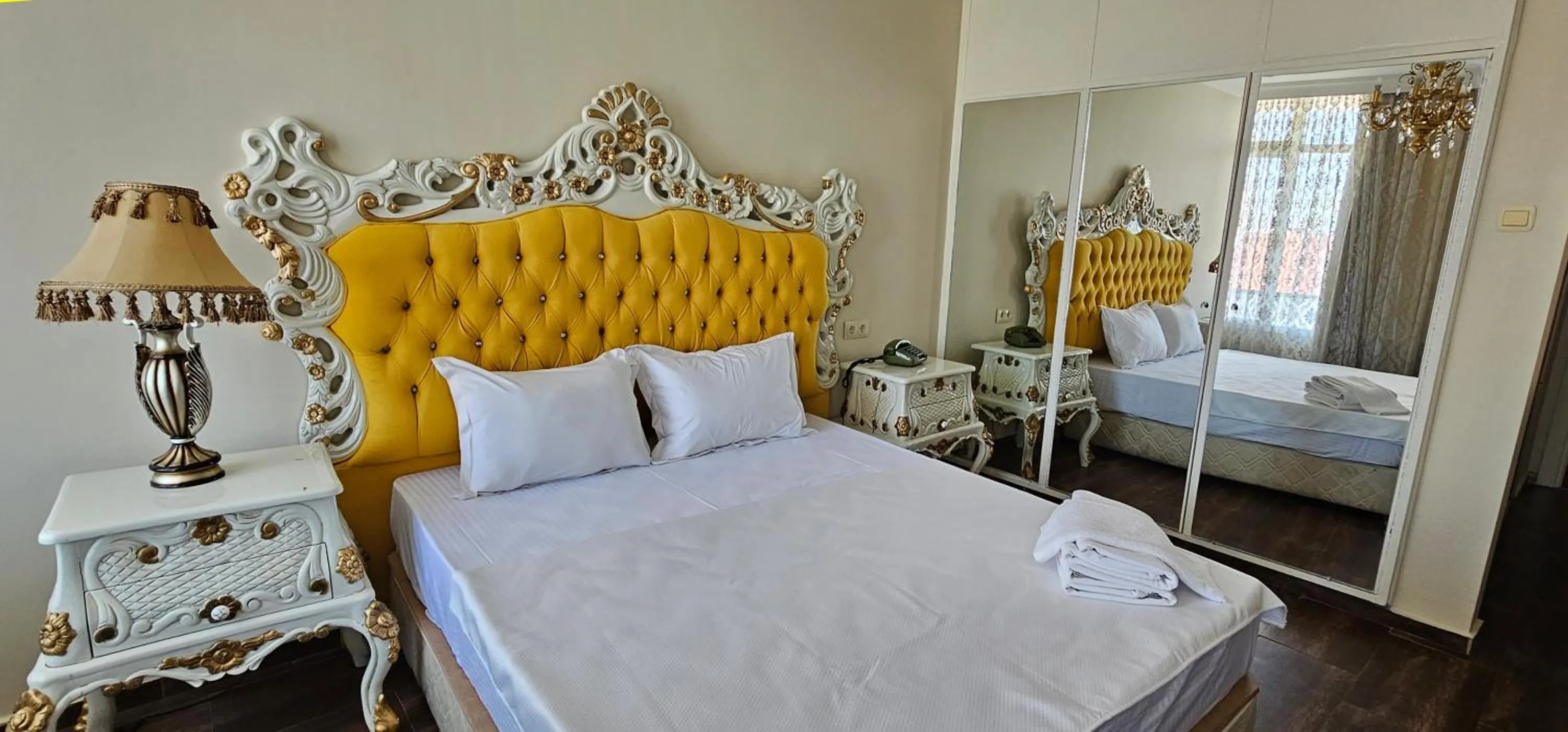 Bed in Adana Koza Hotel