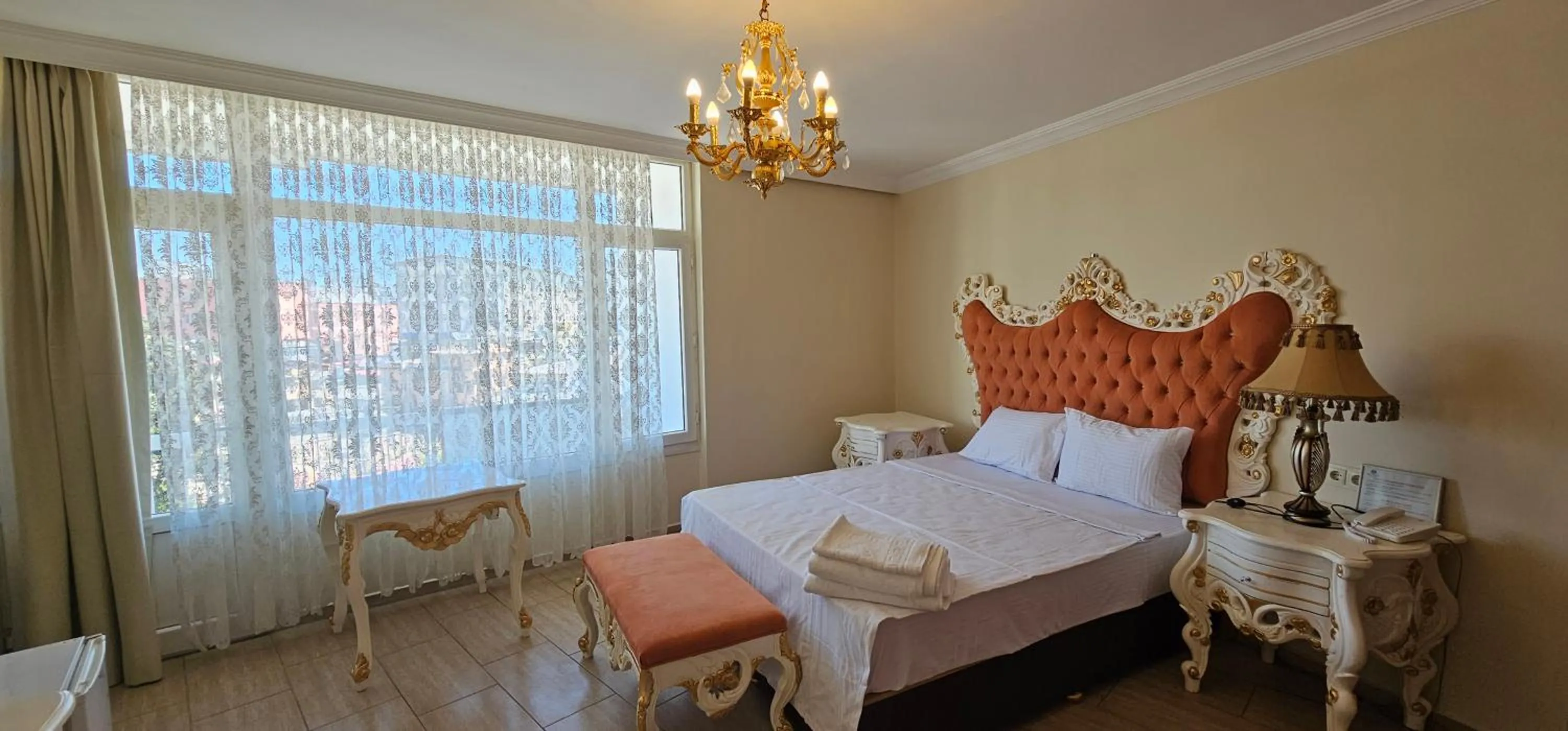 Bed in Adana Koza Hotel