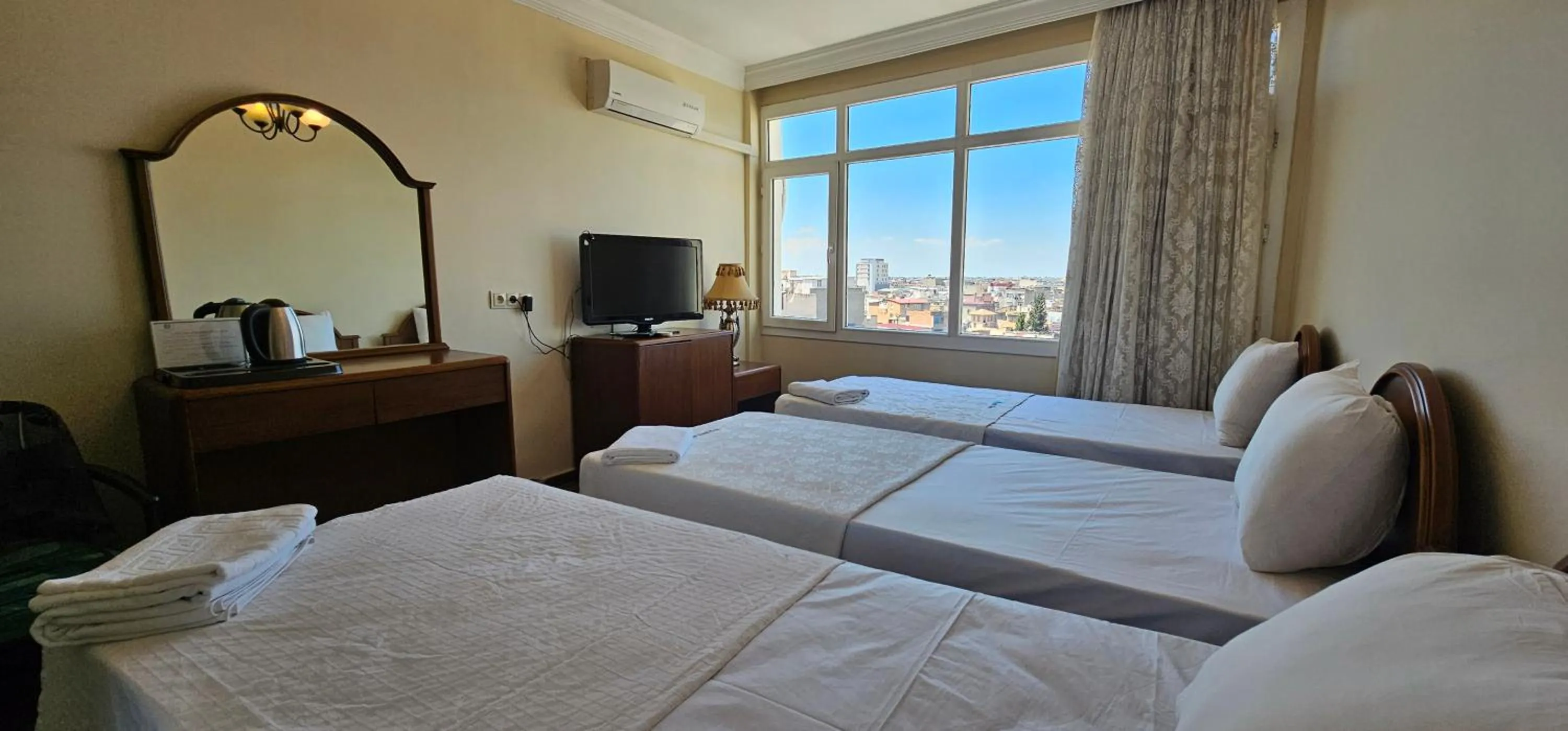Bed in Adana Koza Hotel
