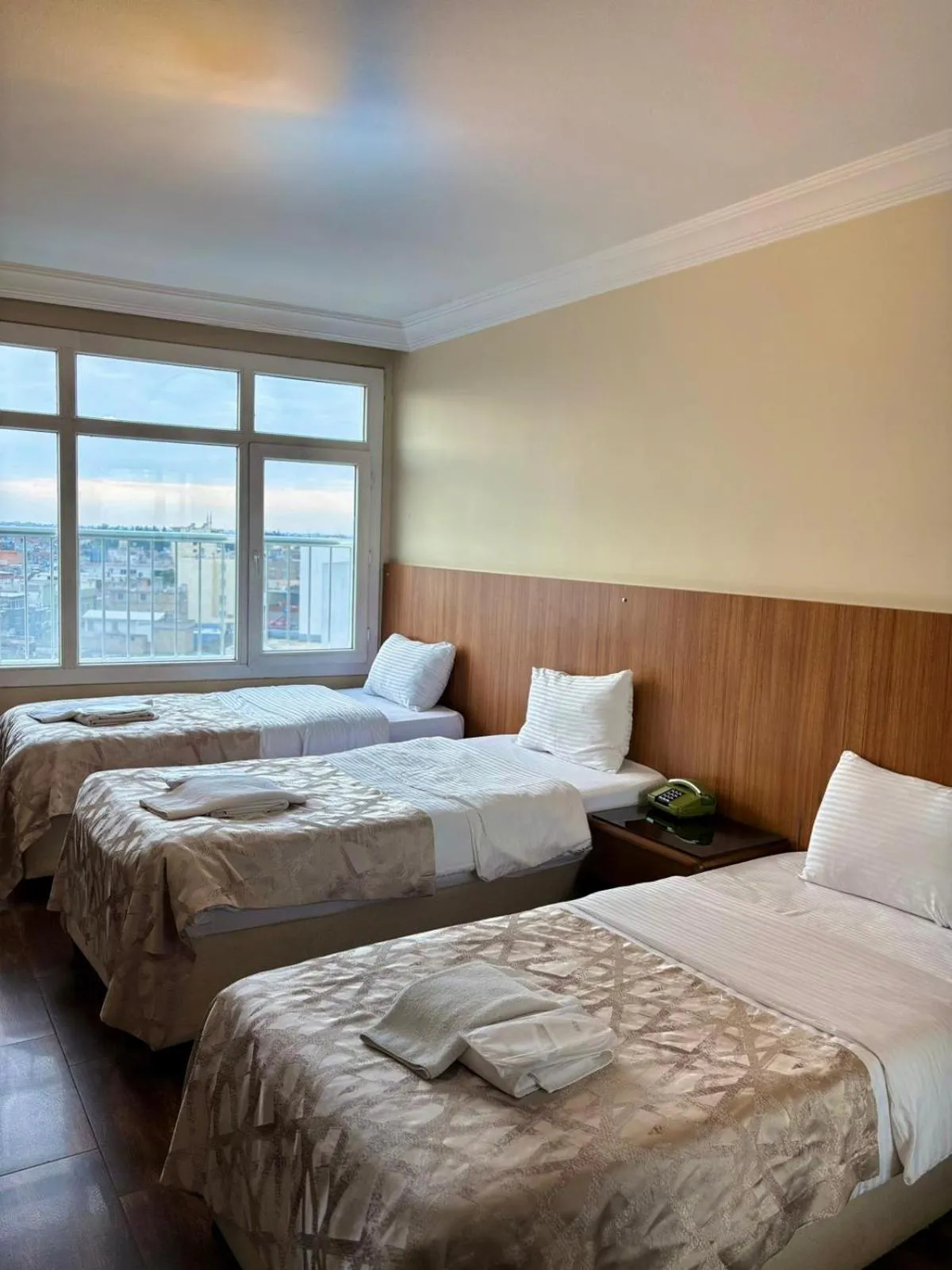 Bed in Adana Koza Hotel