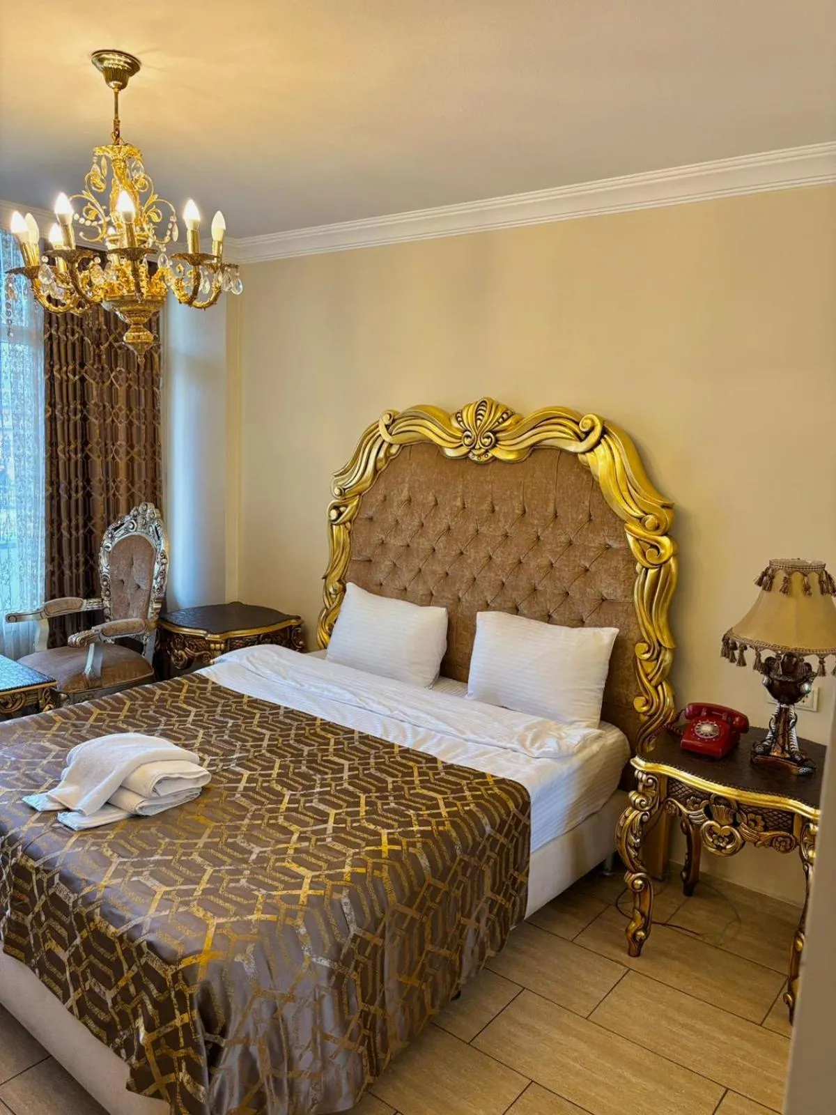 Bed in Adana Koza Hotel