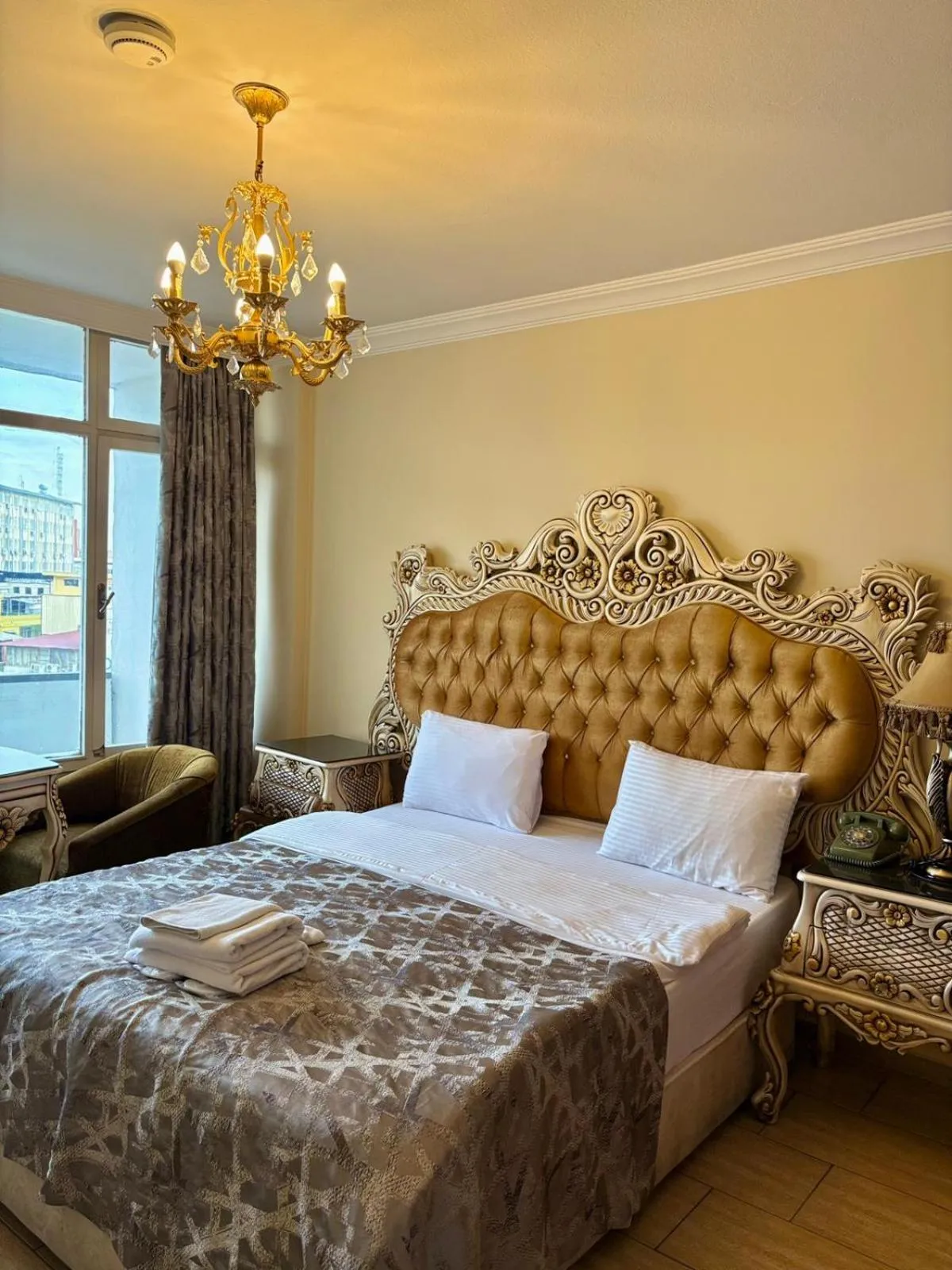 Bed in Adana Koza Hotel