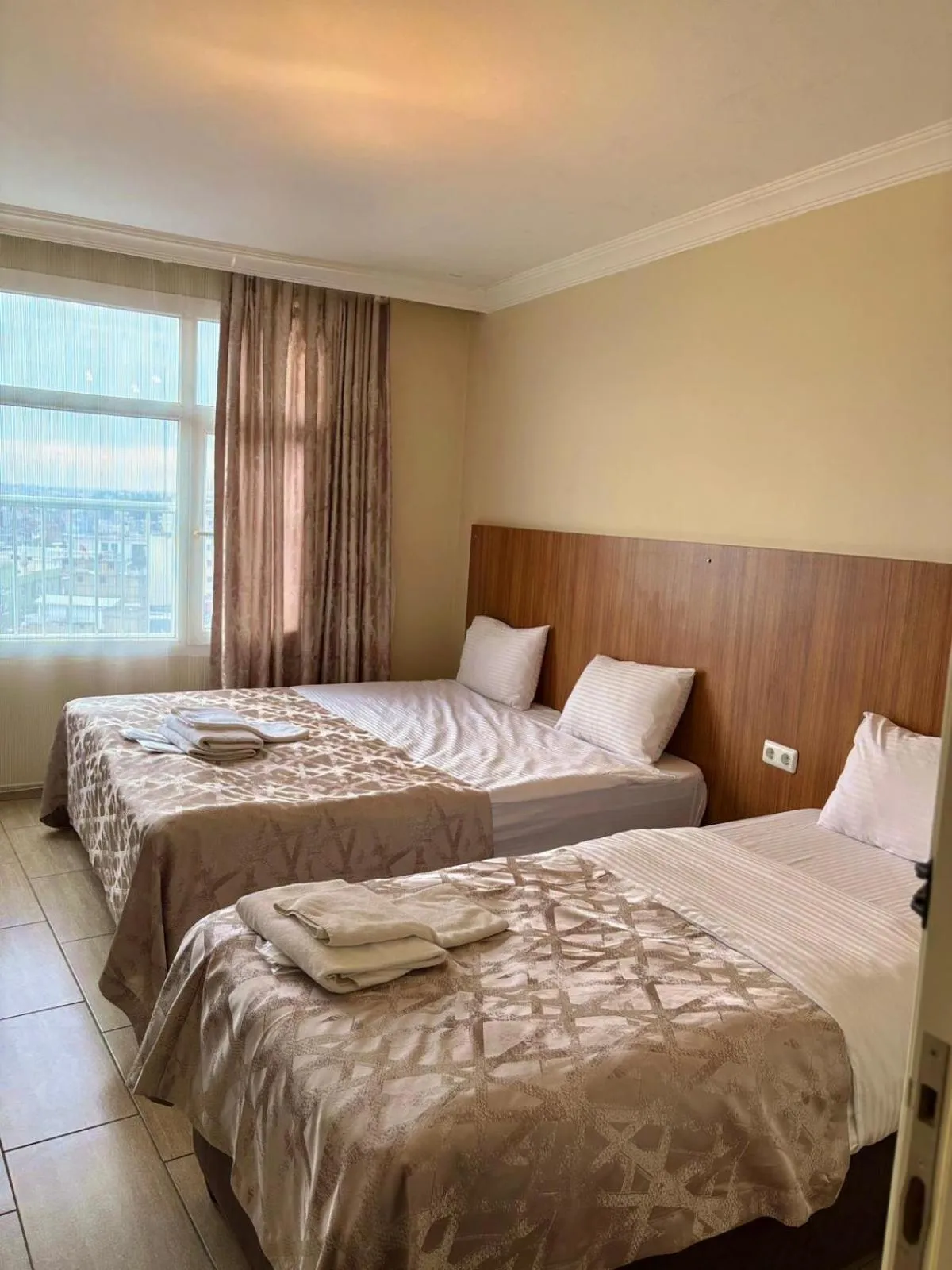 Bed in Adana Koza Hotel