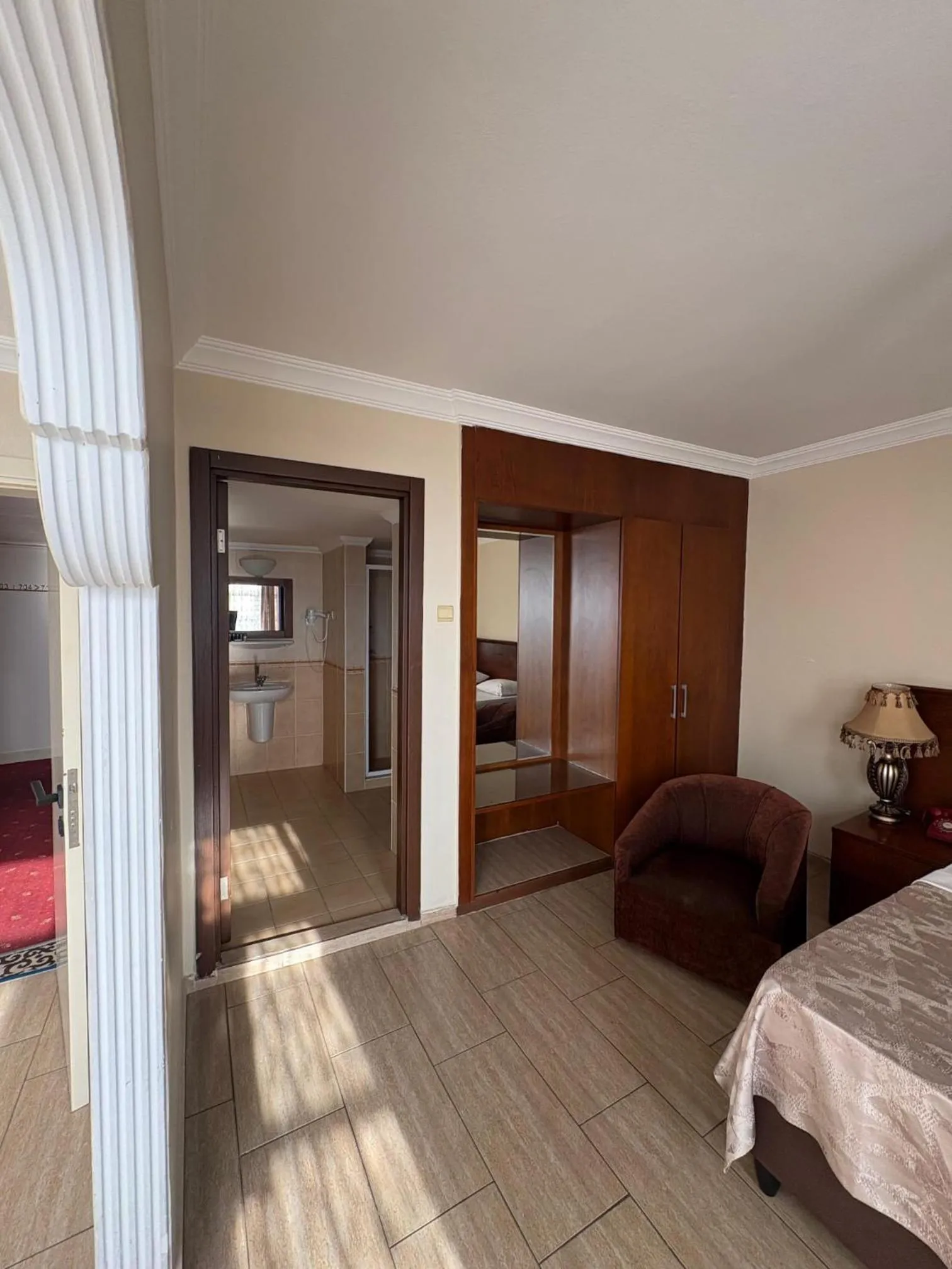 Bed in Adana Koza Hotel