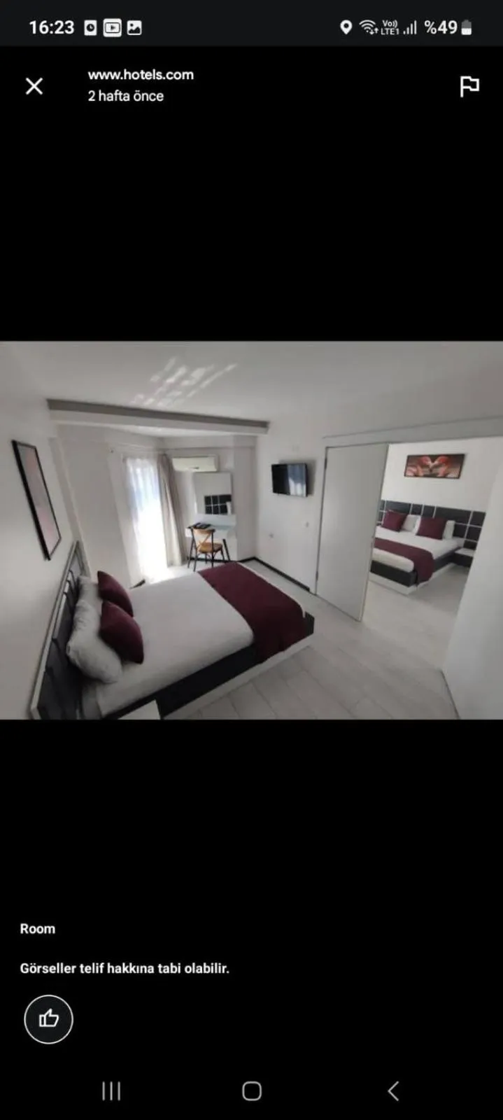 Bed in WB Weekend Otel